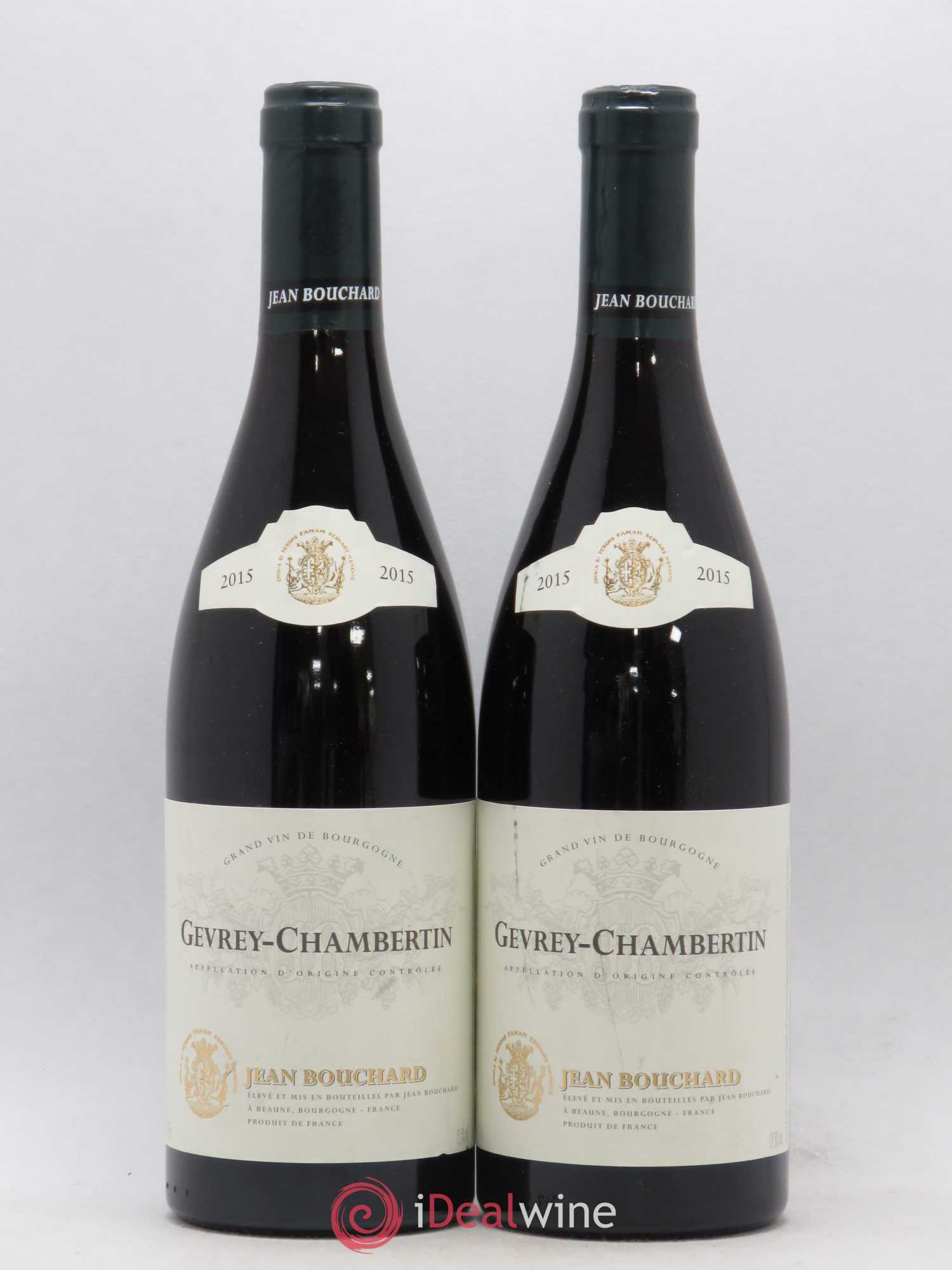 Gevrey-Chambertin Jean Bouchard 2015 - Lot de 2 bouteilles - 0