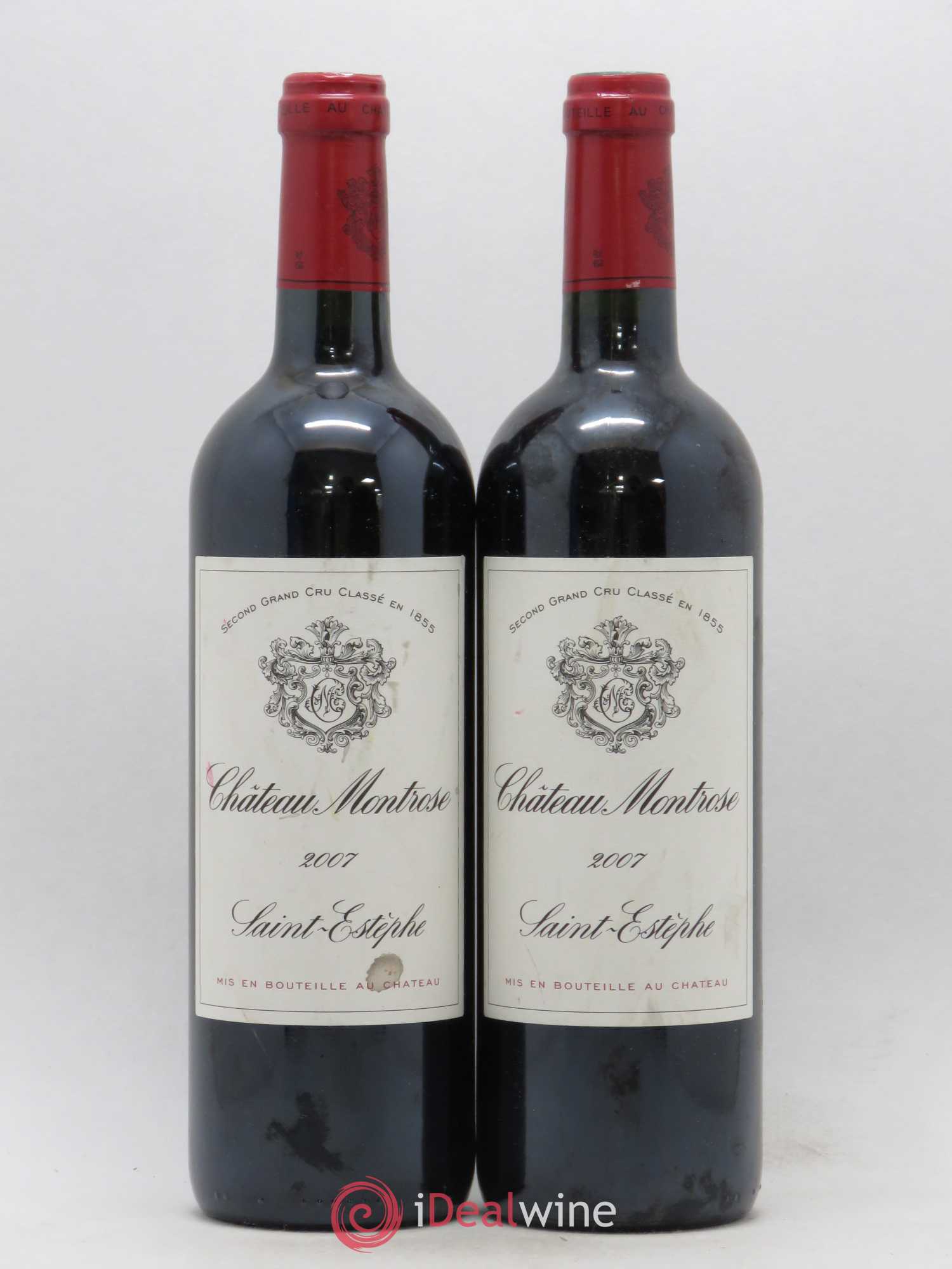 Château Montrose 2ème Grand Cru Classé 2007 - Lot de 2 bouteilles - 0