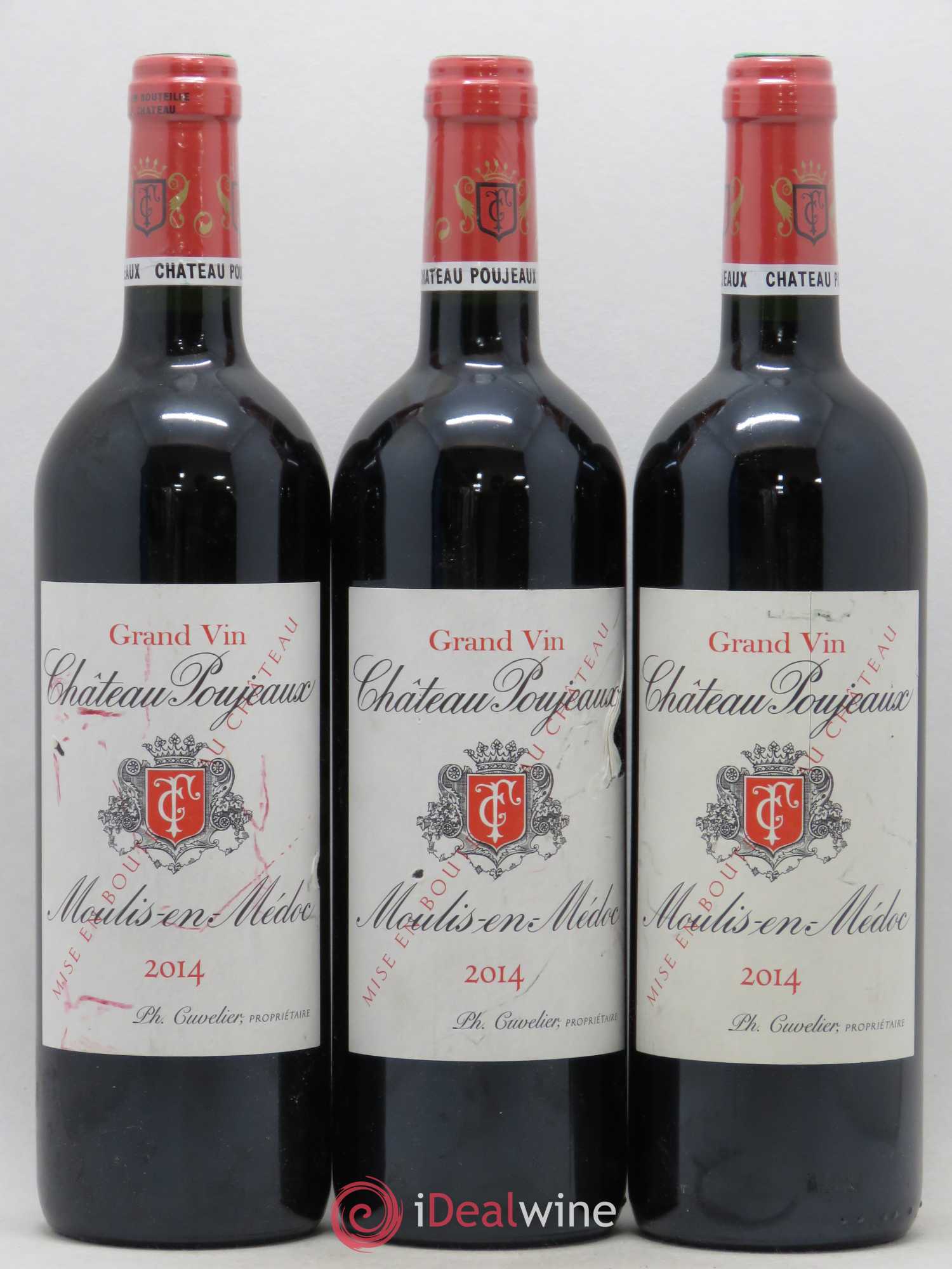 Château Poujeaux 2014 - Lot de 6 bouteilles - 2