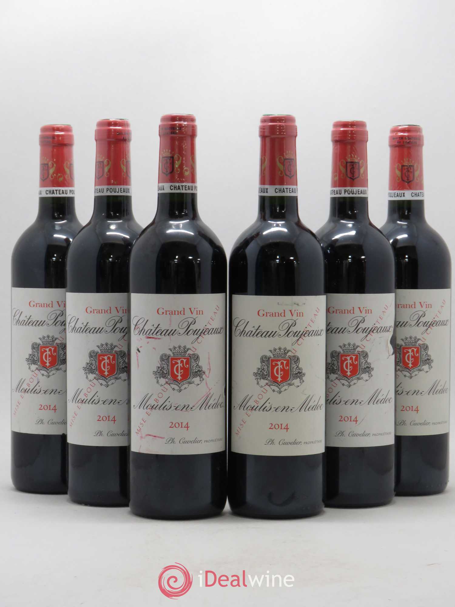 Château Poujeaux 2014 - Lot de 6 bouteilles - 0