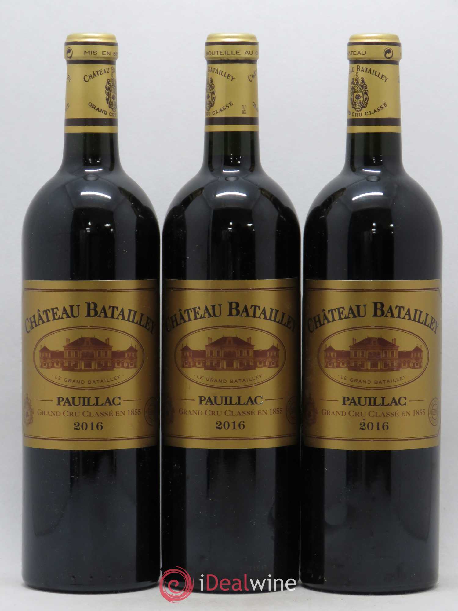 Château Batailley 5ème Grand Cru Classé 2016 - Lot de 6 bouteilles - 1