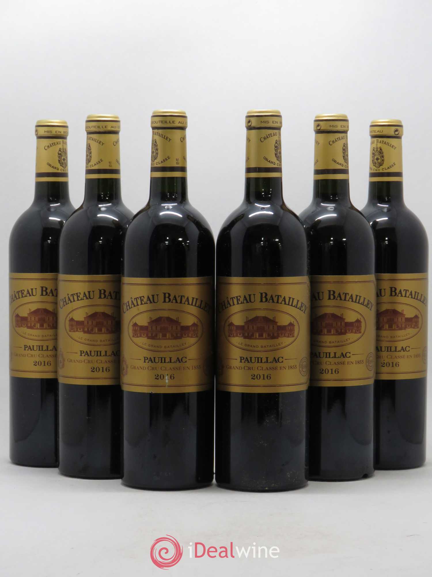 Château Batailley 5ème Grand Cru Classé 2016 - Lot de 6 bouteilles - 0