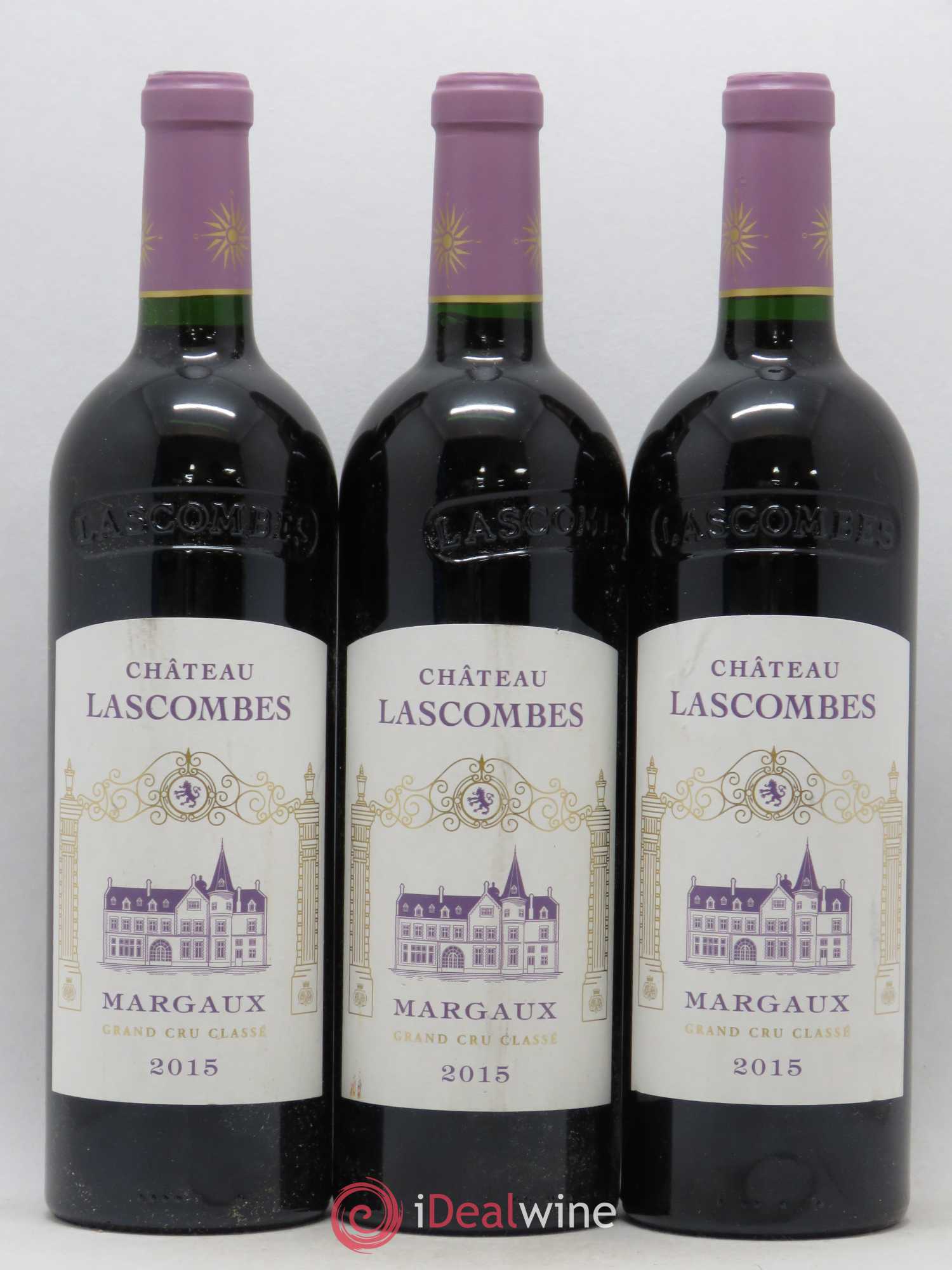 Château Lascombes 2ème Grand Cru Classé 2015 - Lot de 6 bouteilles - 1