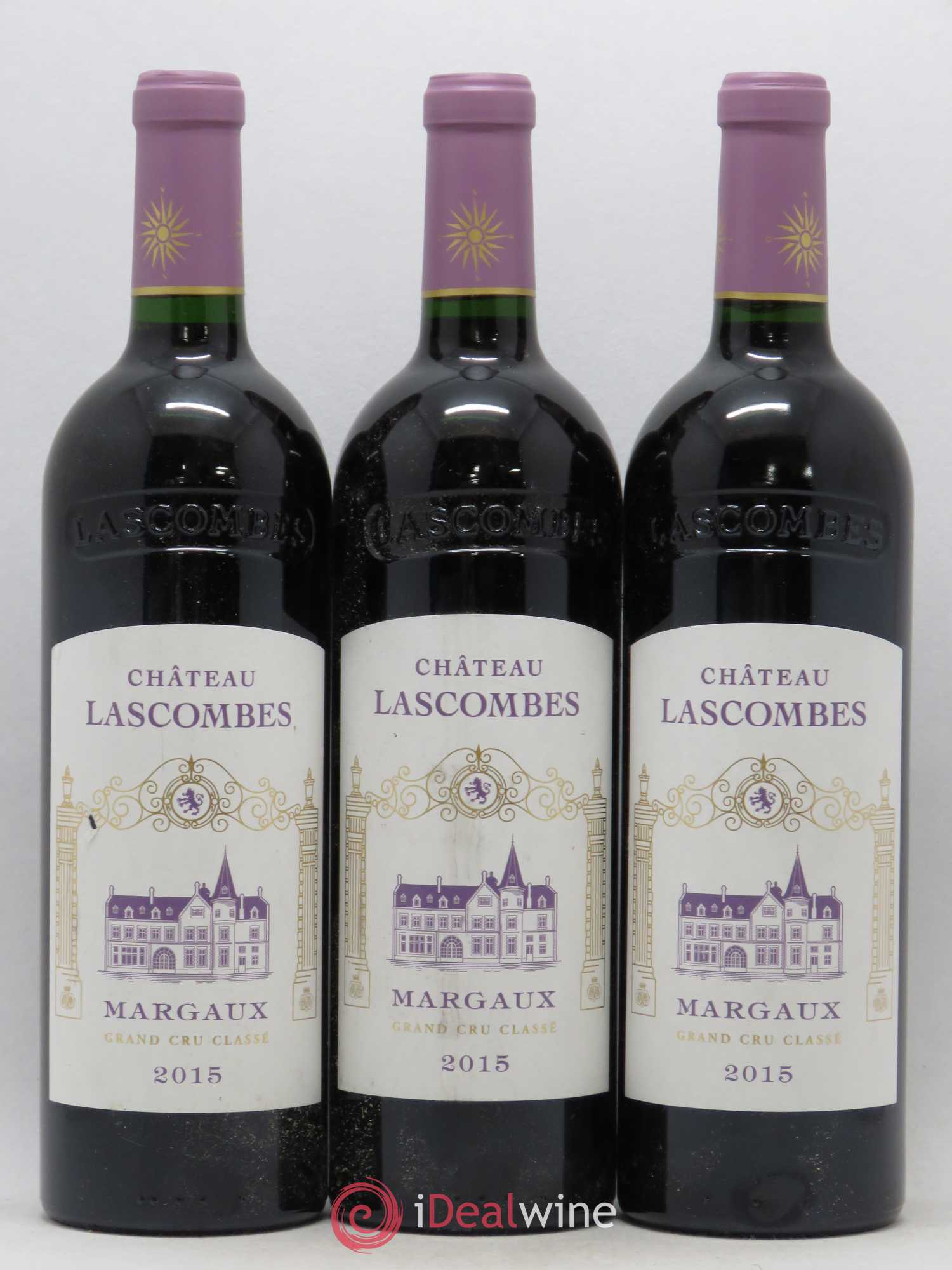 Château Lascombes 2ème Grand Cru Classé 2015 - Lot de 6 bouteilles - 2