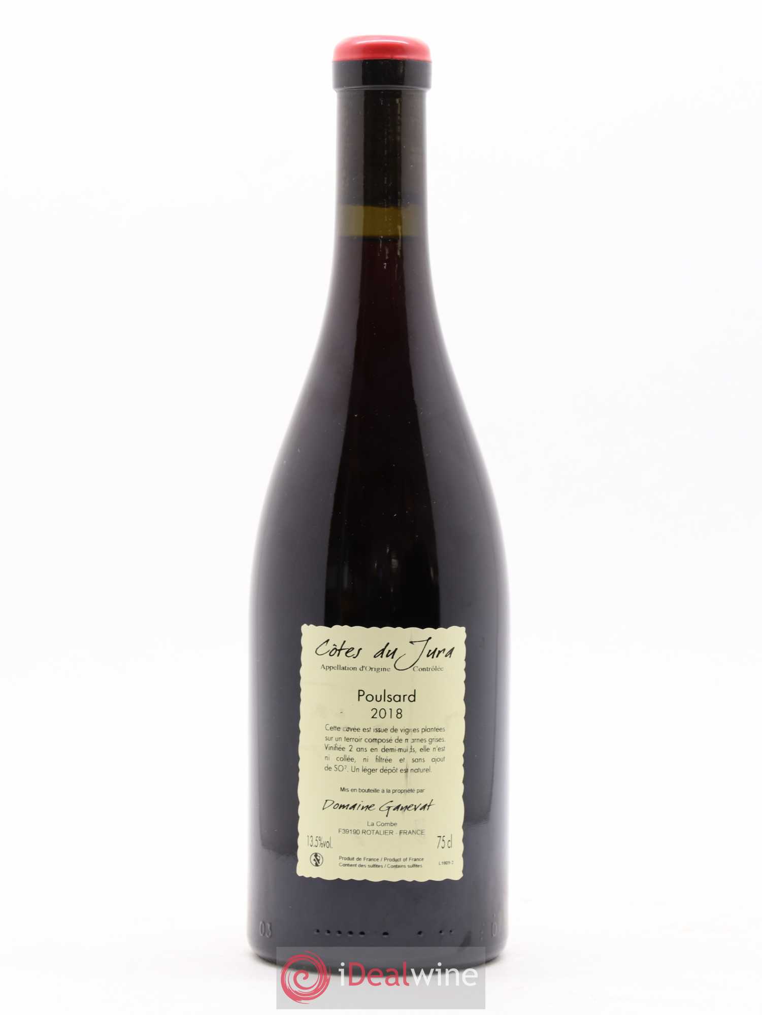 Côtes du Jura Les Chalasses Vieilles Vignes Poulsard Jean-François Ganevat (Domaine) 2018 - Lot de 1 bouteille - 1