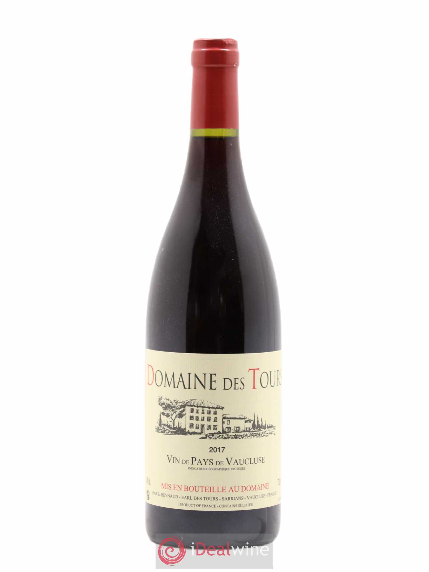 Vaucluse (Vin de Pays de Vaucluse) Domaine des Tours Emmanuel Reynaud 2017 - Lot de 1 bouteille - 0