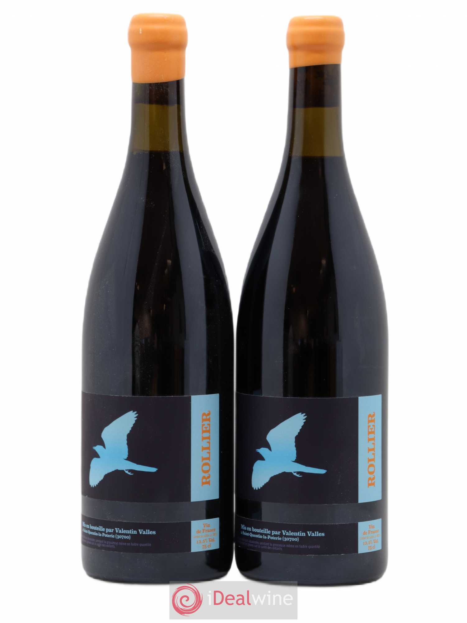 Vin de France Rollier Valentin Vallés 2019 - Lot de 2 bouteilles - 0
