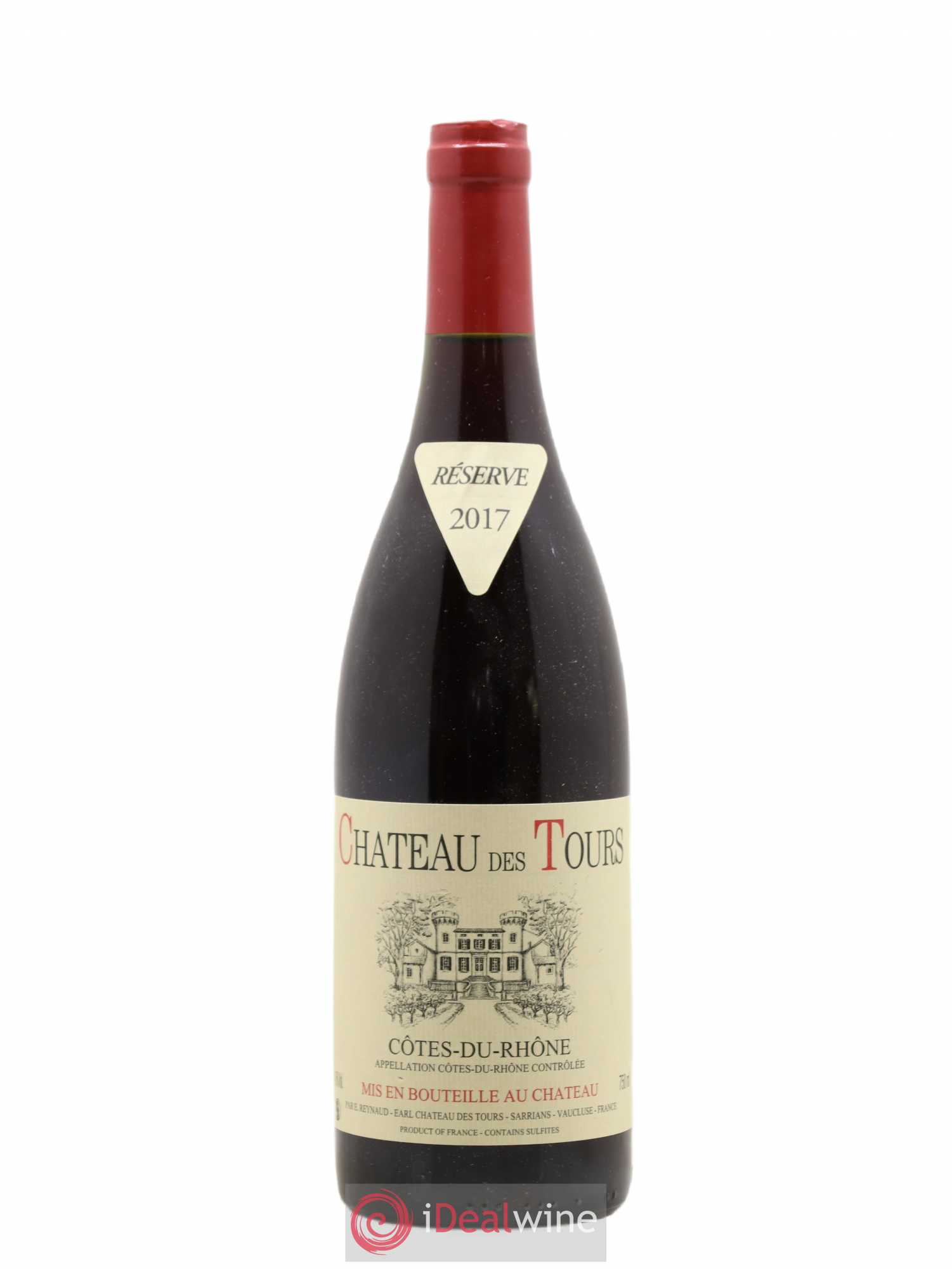 Côtes-du-Rhône Château des Tours Emmanuel Reynaud 2017 - Lot de 1 bouteille - 0