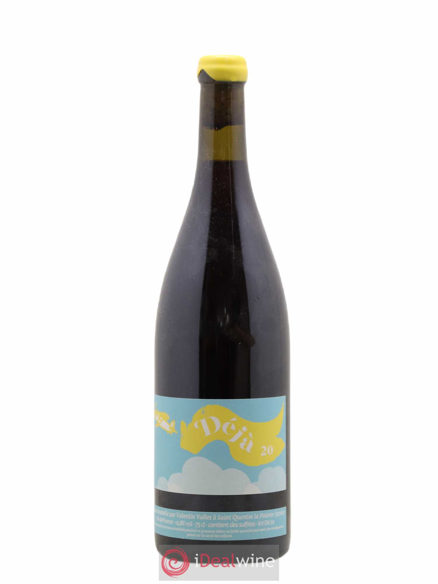 Vin de France Déjà Valentin Valles 2020 - Posten von 1 Flasche - 0