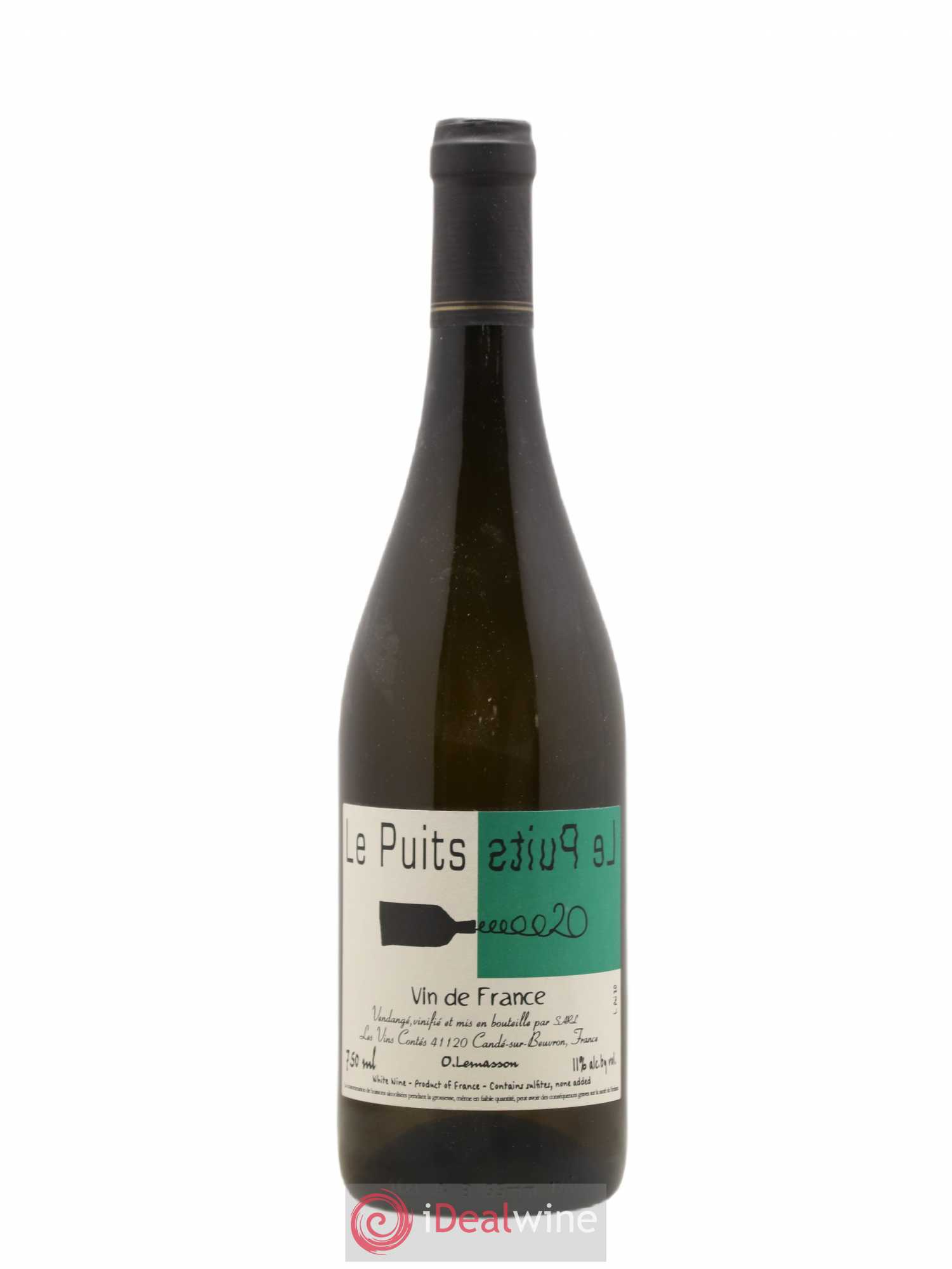 Vin de France le Puits Lemasson 2020 - Lot de 1 bouteille - 0