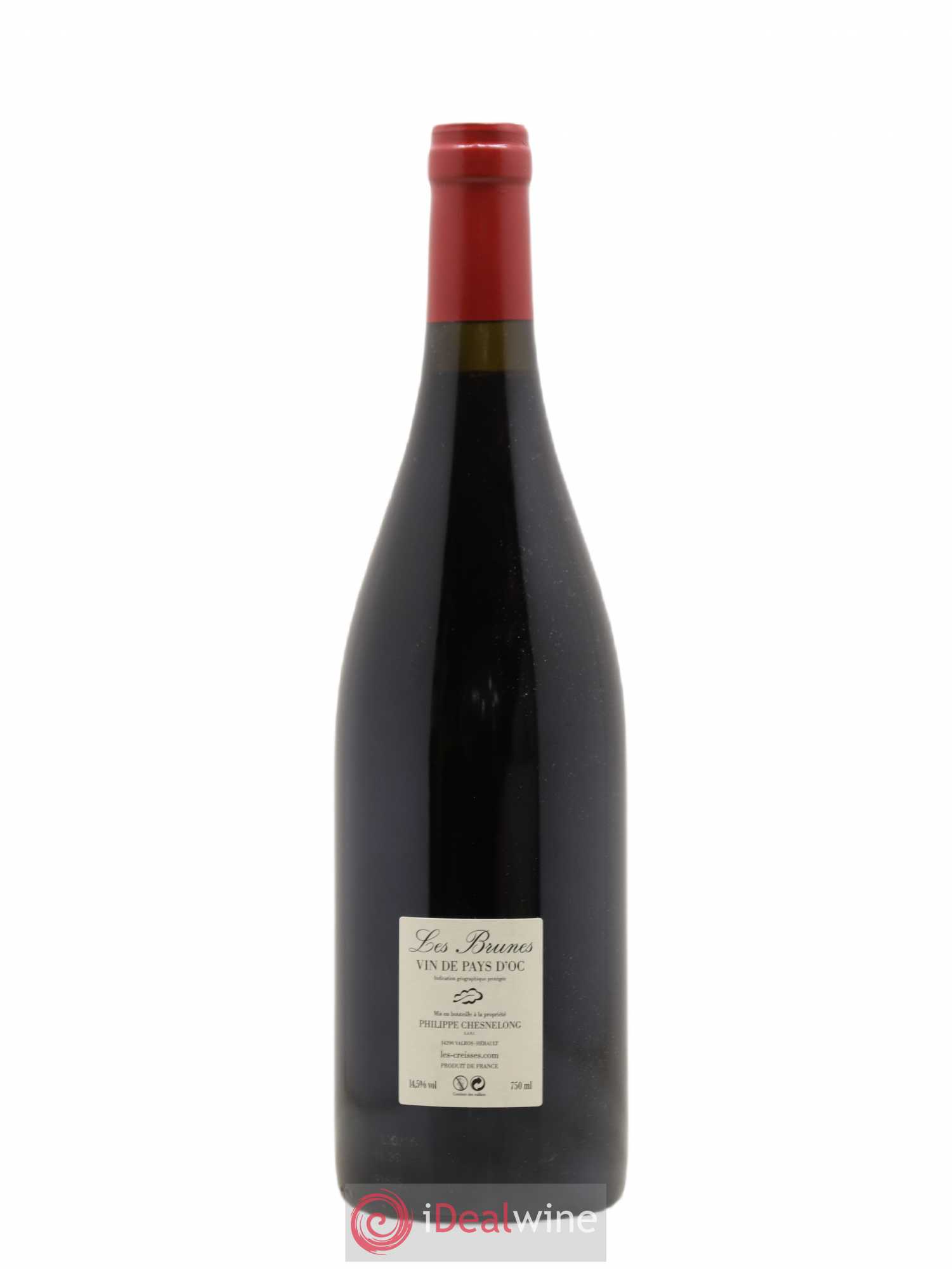 Vin de France Les Brunes Les Creisses (Domaine) 2018 - Lot de 1 bouteille - 1