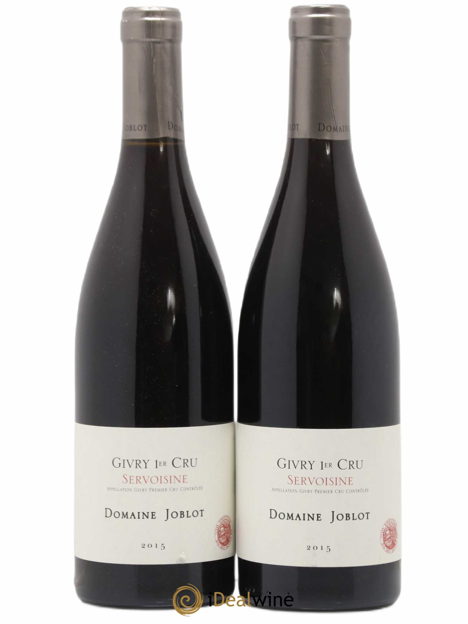 Givry 1er Cru Servoisine Joblot (Domaine) 2015 - Lot de 2 bouteilles - 0