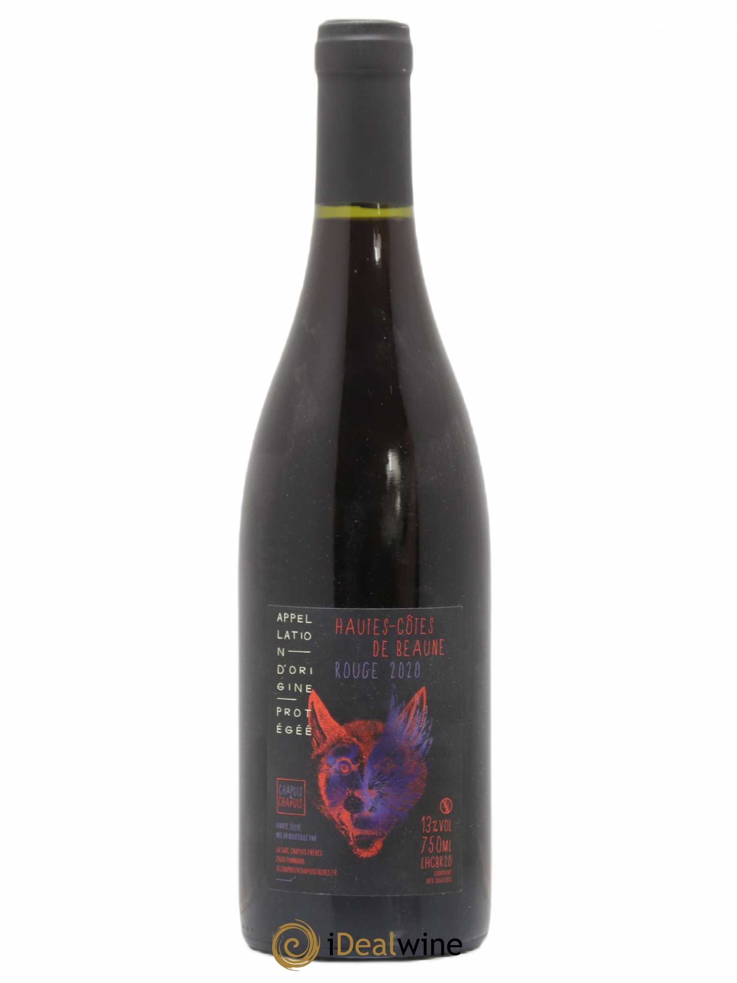Hautes-Côtes de Beaune Chapuis & Chapuis (sans prix de réserve) 2020 - Posten von 1 Flasche - 0
