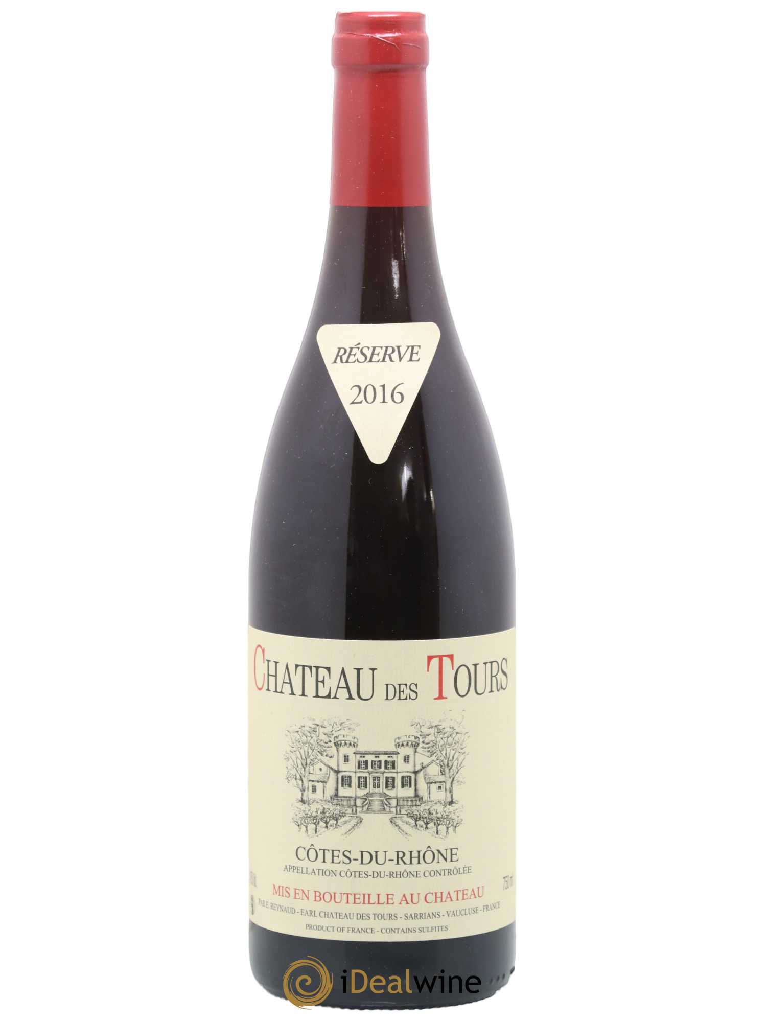 Côtes-du-Rhône Château des Tours Emmanuel Reynaud 2016 - Lot de 1 bouteille - 0