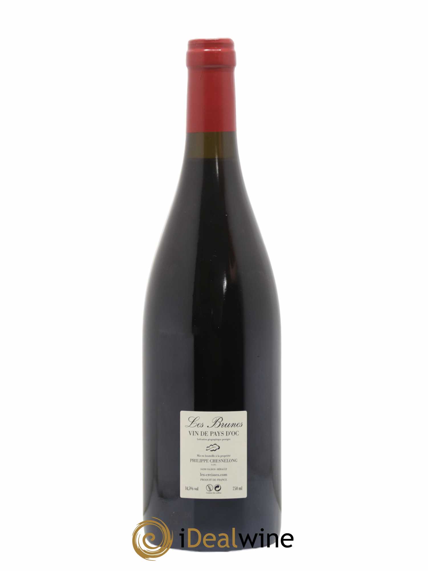 Vin de France Les Brunes Les Creisses (Domaine) 2018 - Lot de 1 bouteille - 1