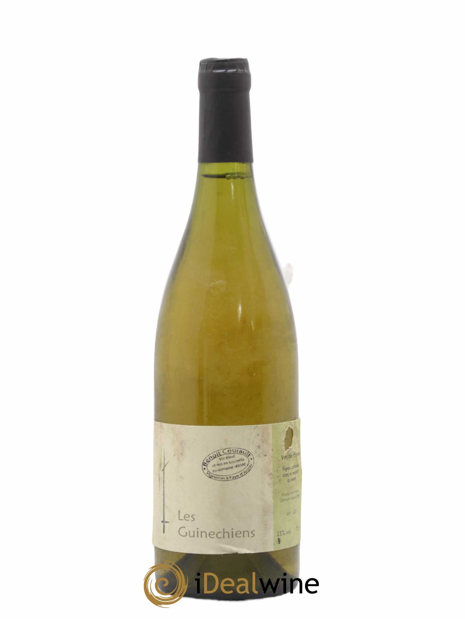 Vin de France Les Guinechiens Benoit Courault 2015 - Lot de 1 bouteille - 0