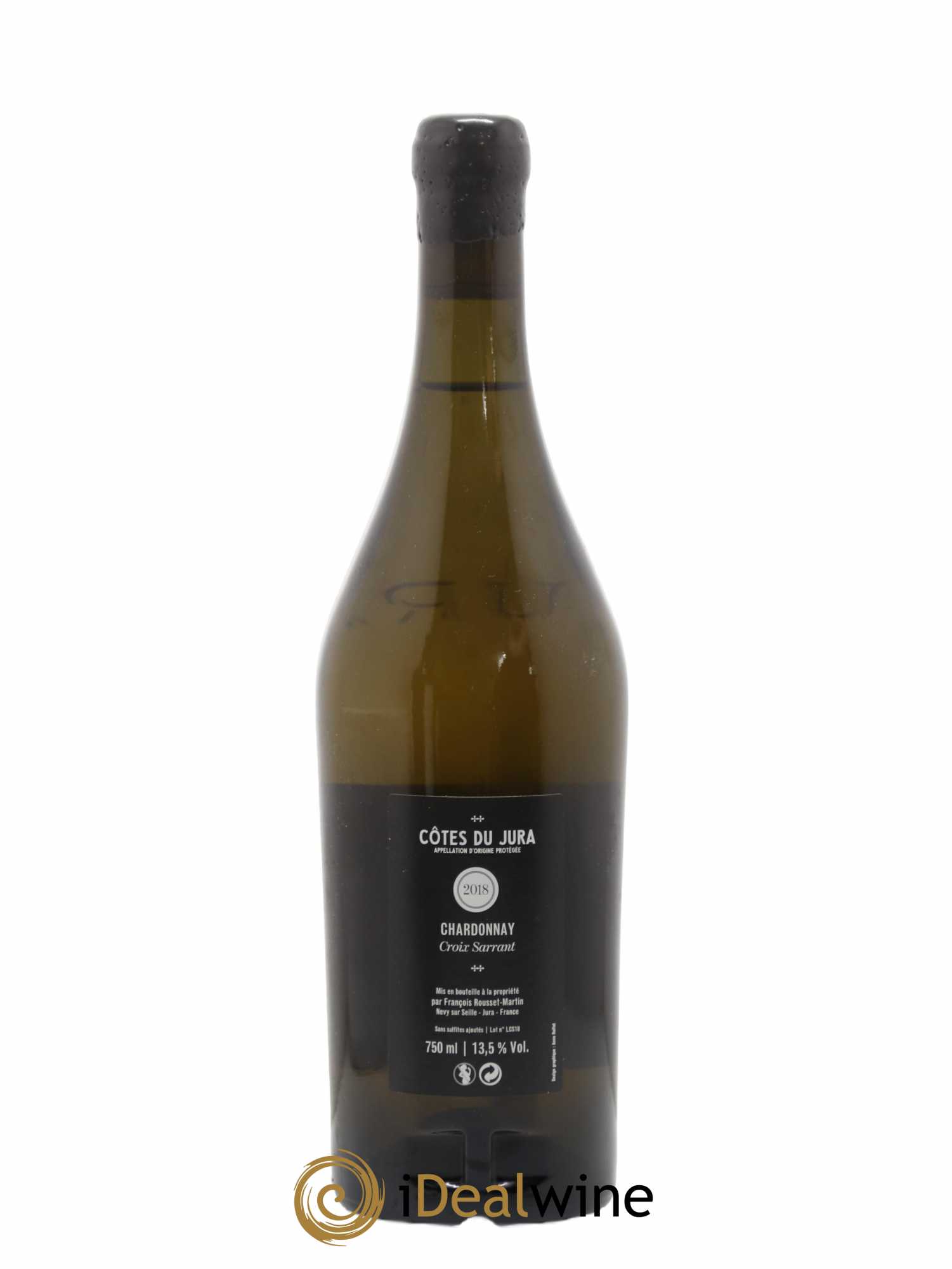 Côtes du Jura Chardonnay Croix Sarrant François Rousset Martin 2018 - Lot de 1 bouteille - 1