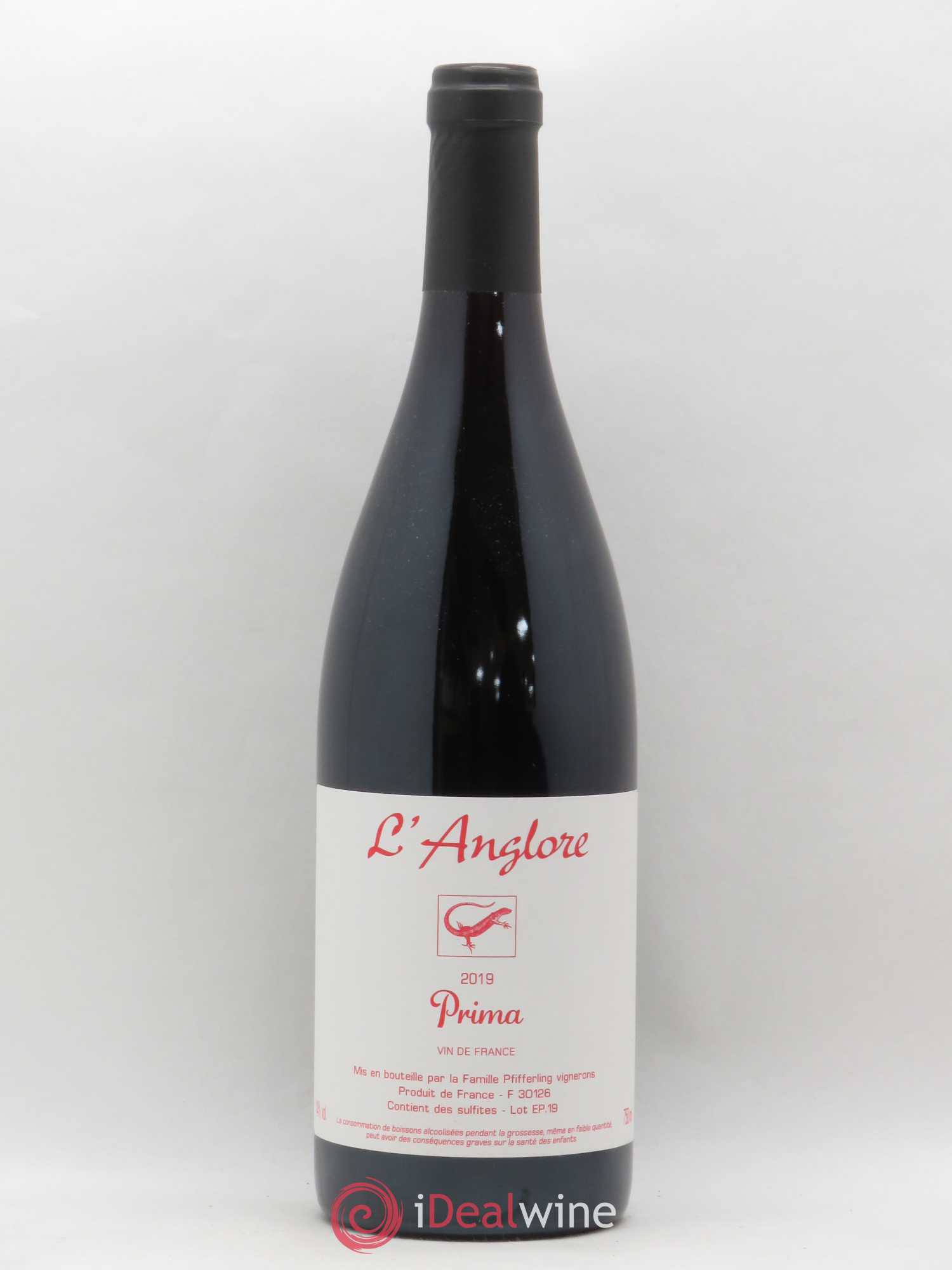 Vin de France Prima L'Anglore 2019 - Lot de 1 bouteille - 0