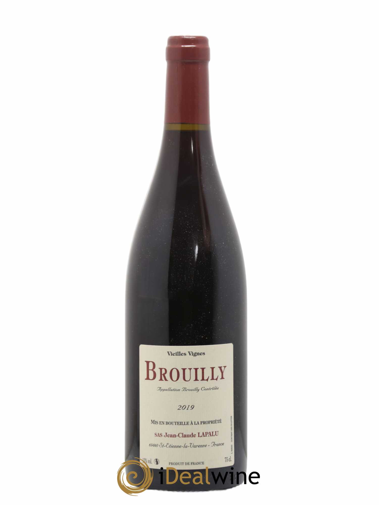 Brouilly Vieilles Vignes Jean-Claude Lapalu 2019 - Lot de 1 bouteille - 0