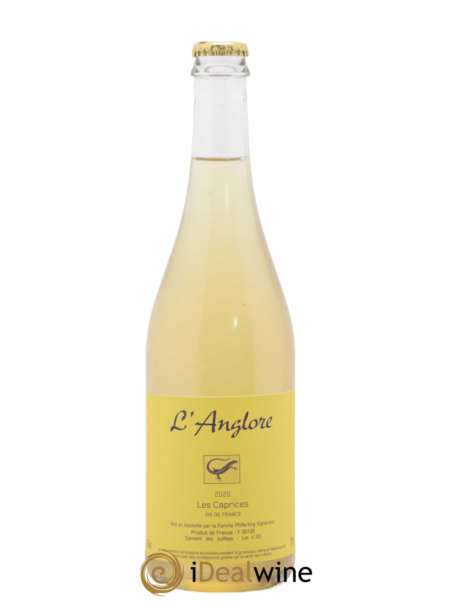 Vin de France Les Caprices L'Anglore 2020 - Lot de 1 bouteille - 0
