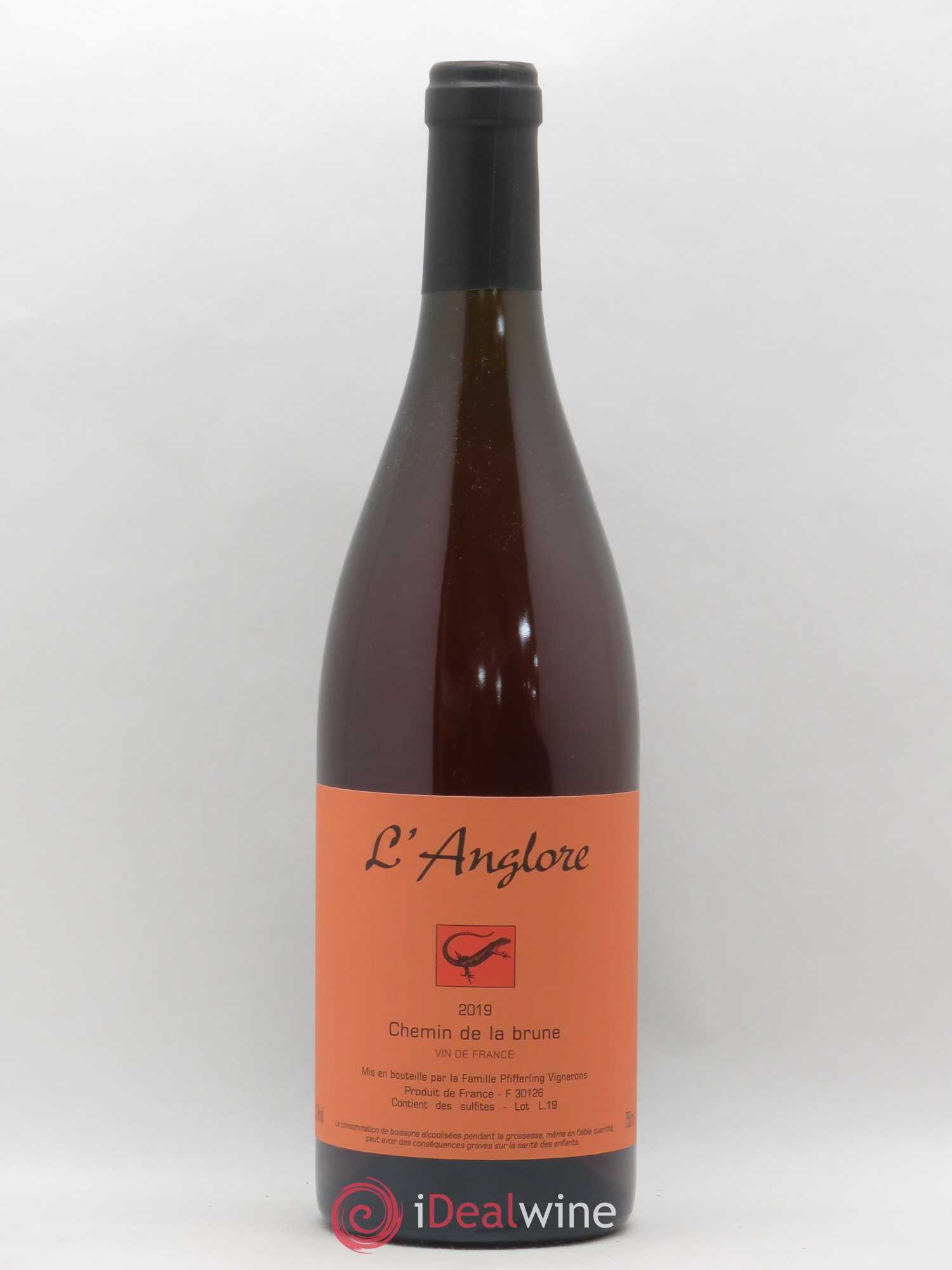 Vin de France Chemin de la brune L'Anglore 2019 - Lot de 1 bouteille - 0