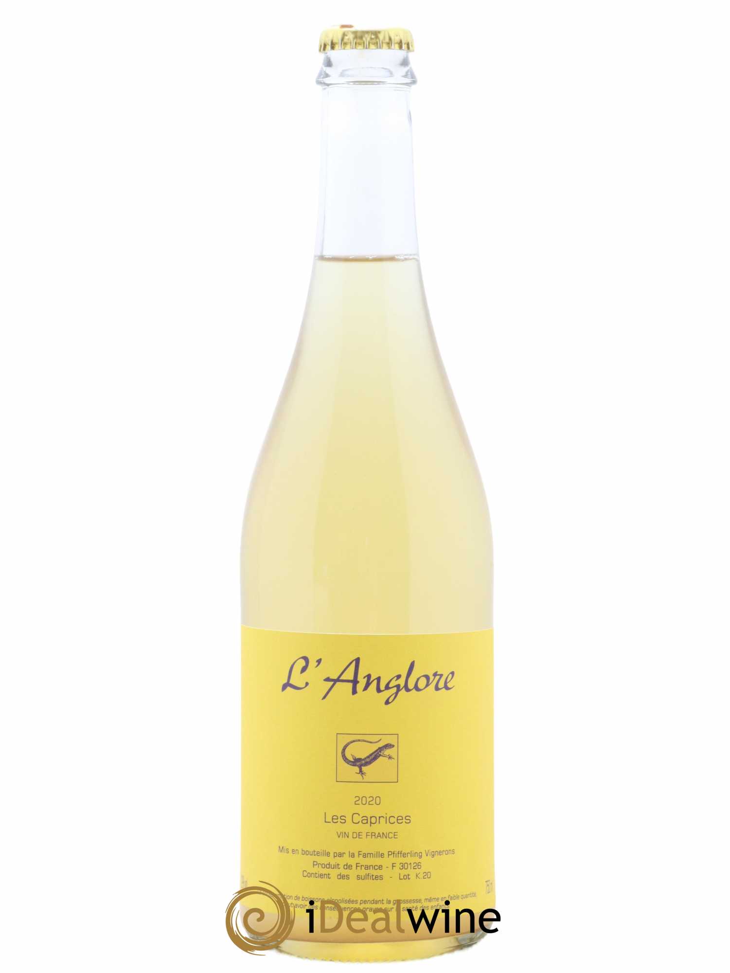 Vin de France Les Caprices L'Anglore 2020 - Lot de 1 bouteille - 0
