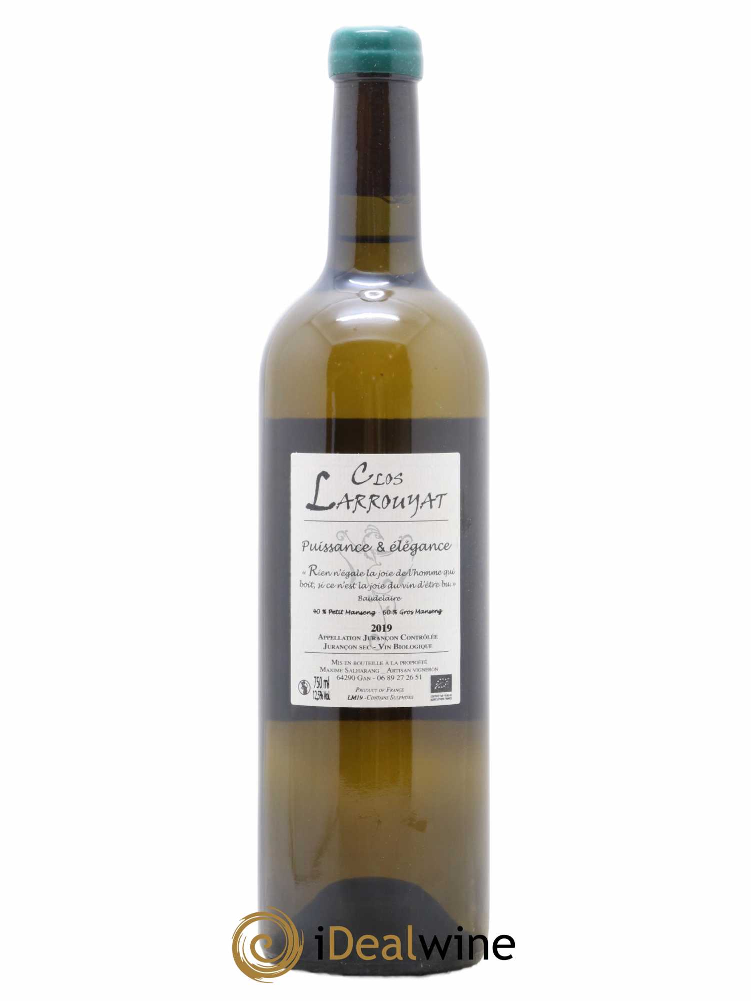 Jurançon Météore Clos Larrouyat 2019 - Lot de 1 bouteille - 1