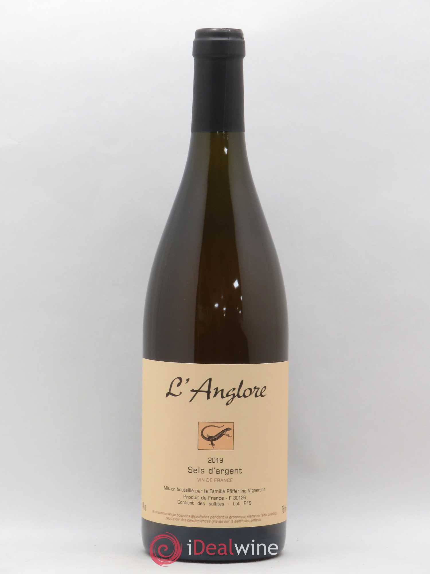 Vin de France Sels d'argent L'Anglore 2019 - Lot de 1 bouteille - 0