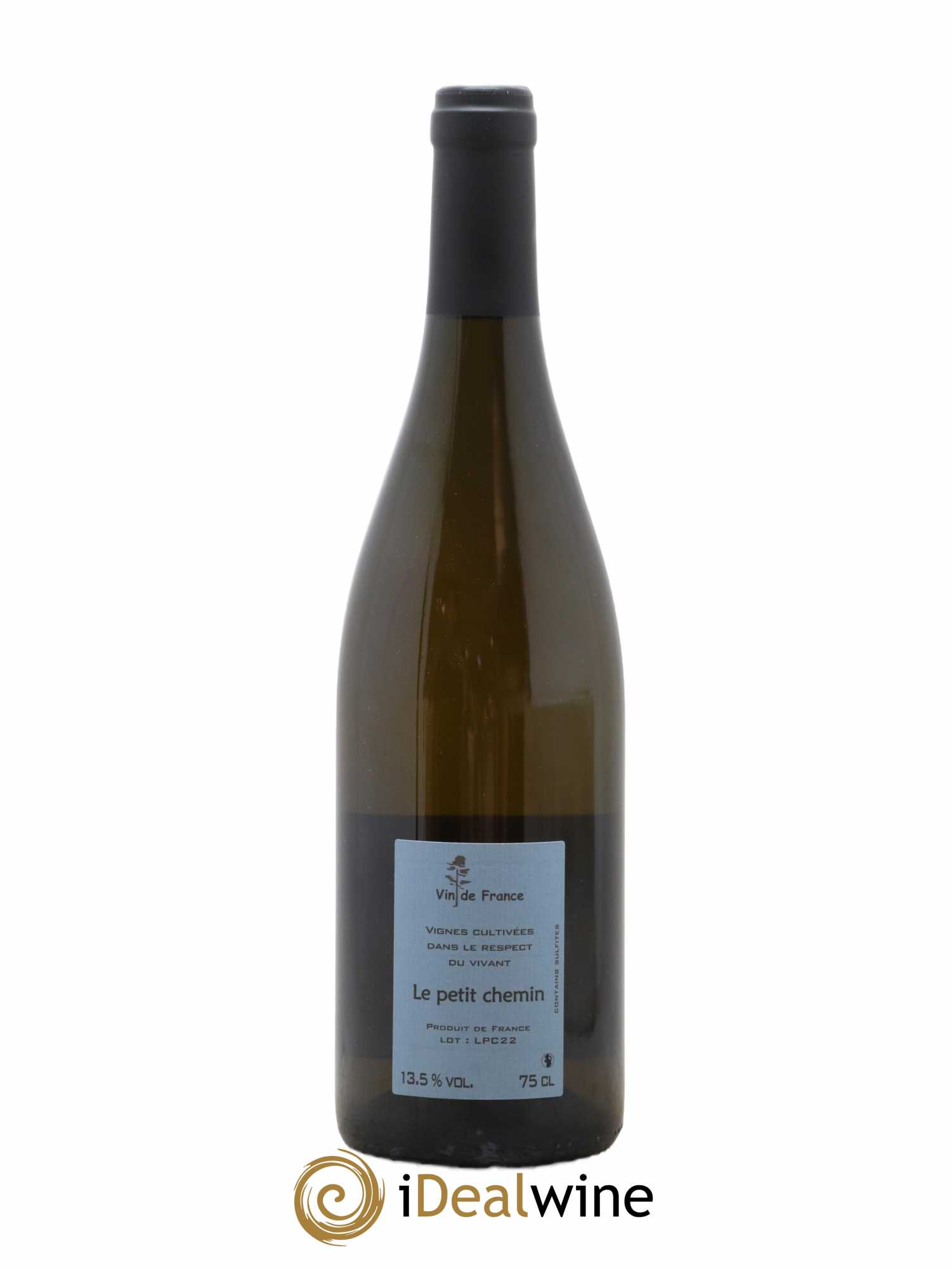 Vin de France Petit Chemin Benoit Courault 2022 - Lot de 1 bouteille - 1