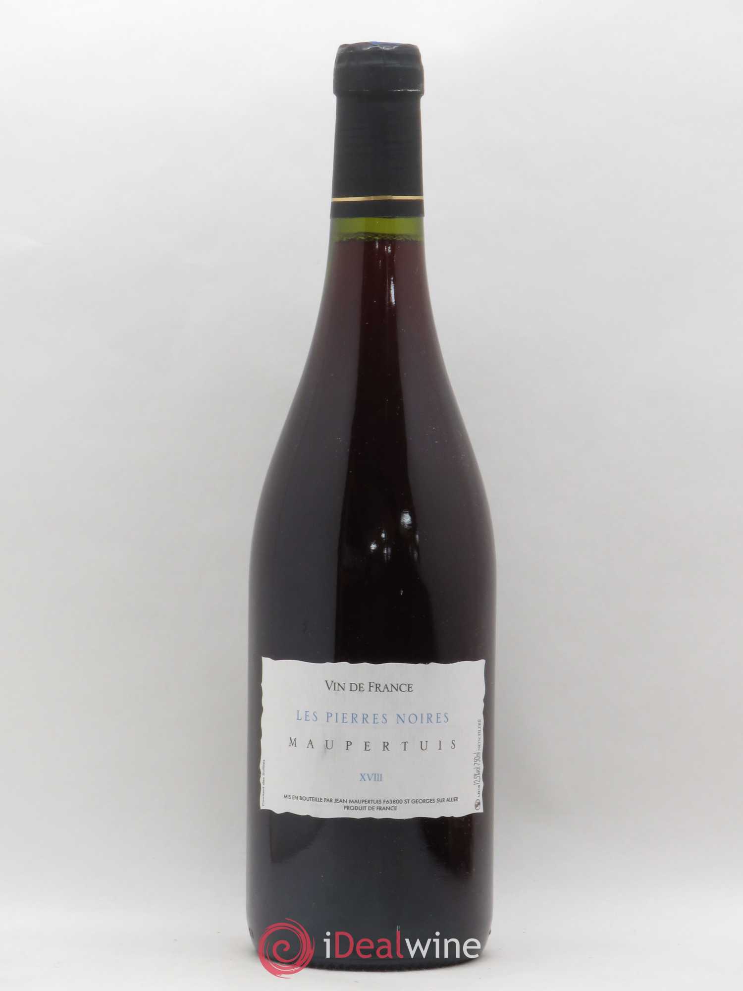 Vin de France Pierres noires Maupertuis 2018 - Posten von 1 Flasche - 0