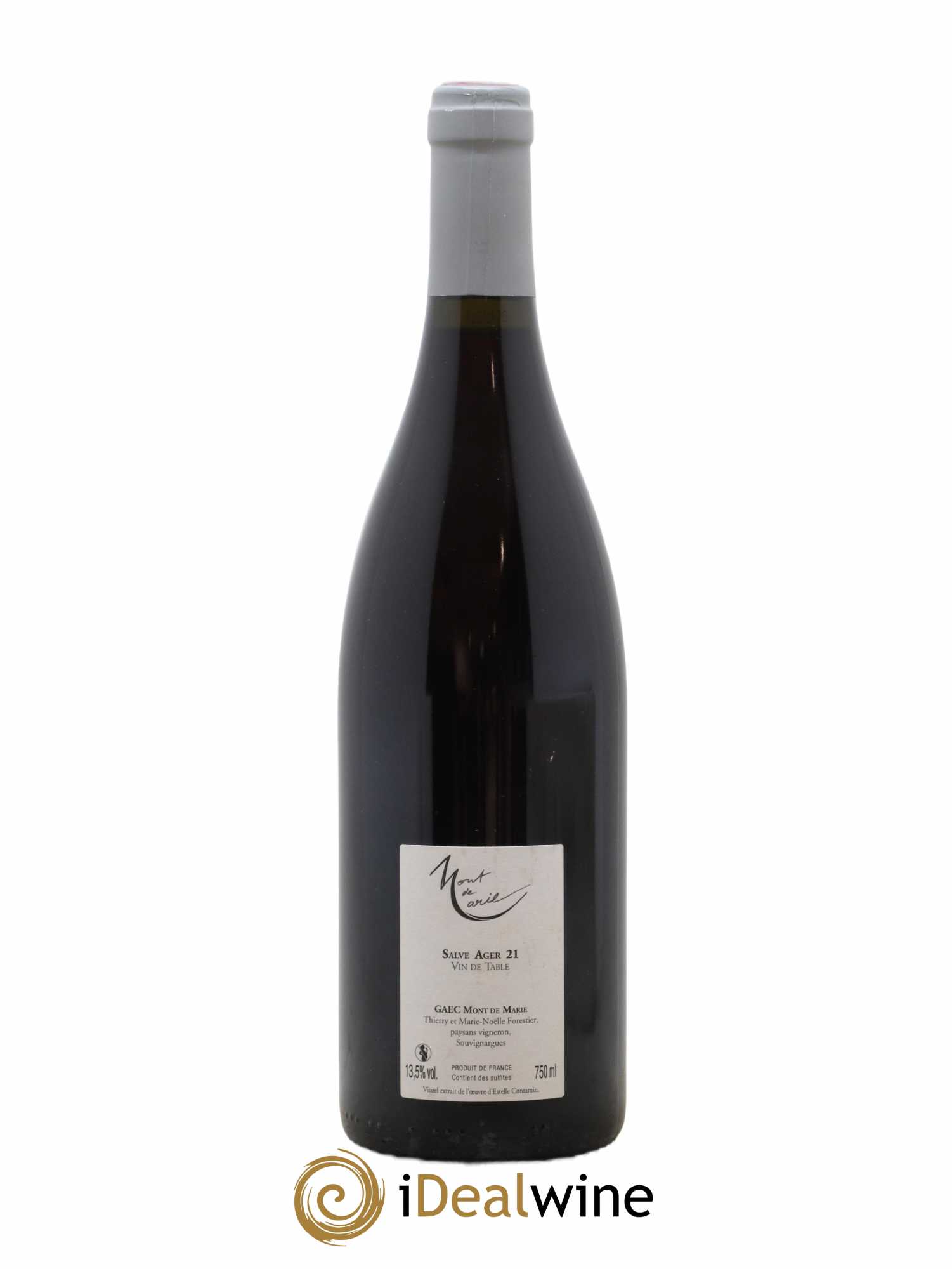 Vin de France Salve Ager Mont De Marie 2021 - Lot de 1 bouteille - 1