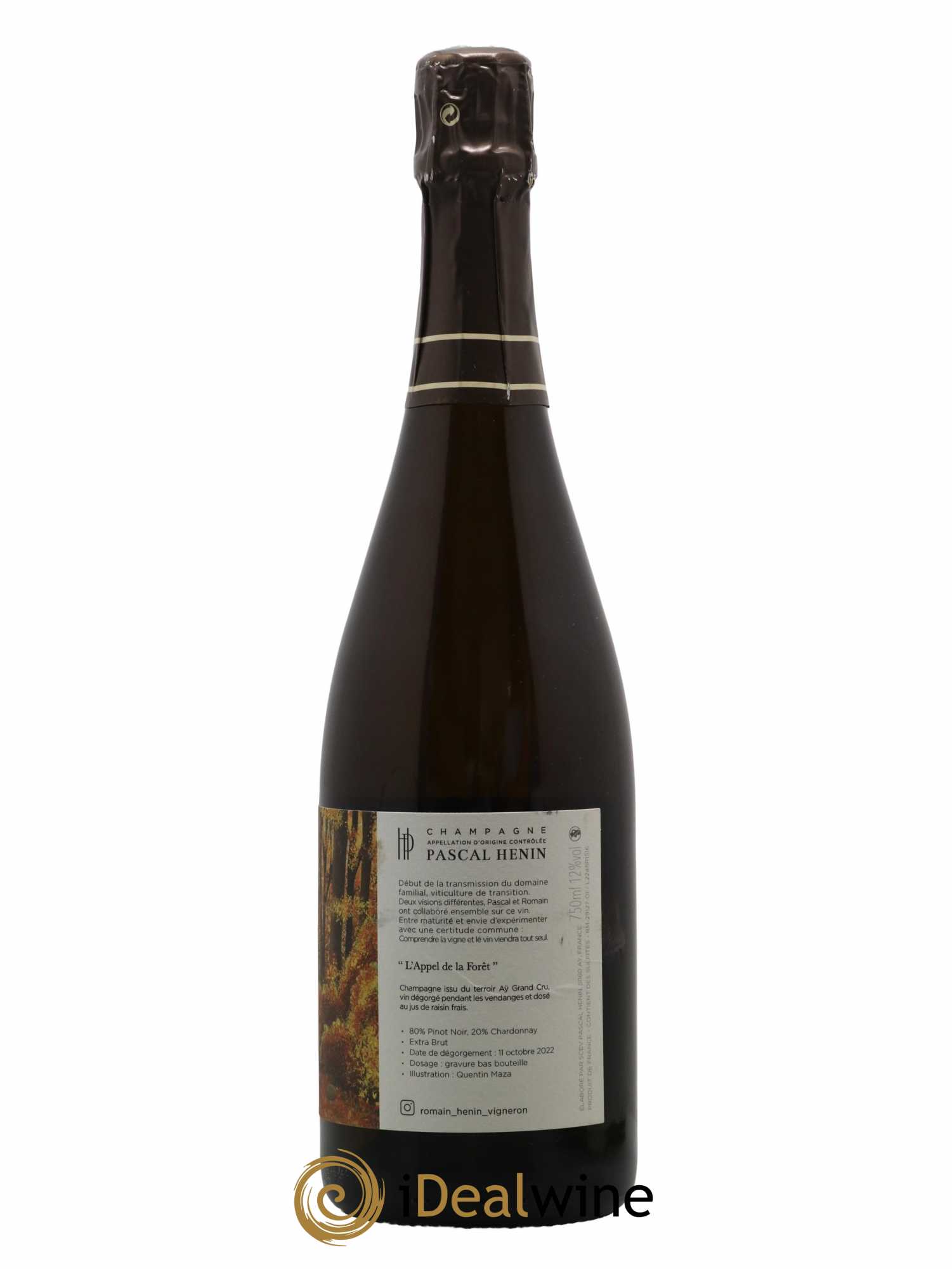 L'Appel de la Fôret Romain Henin - Lot de 1 bouteille - 1
