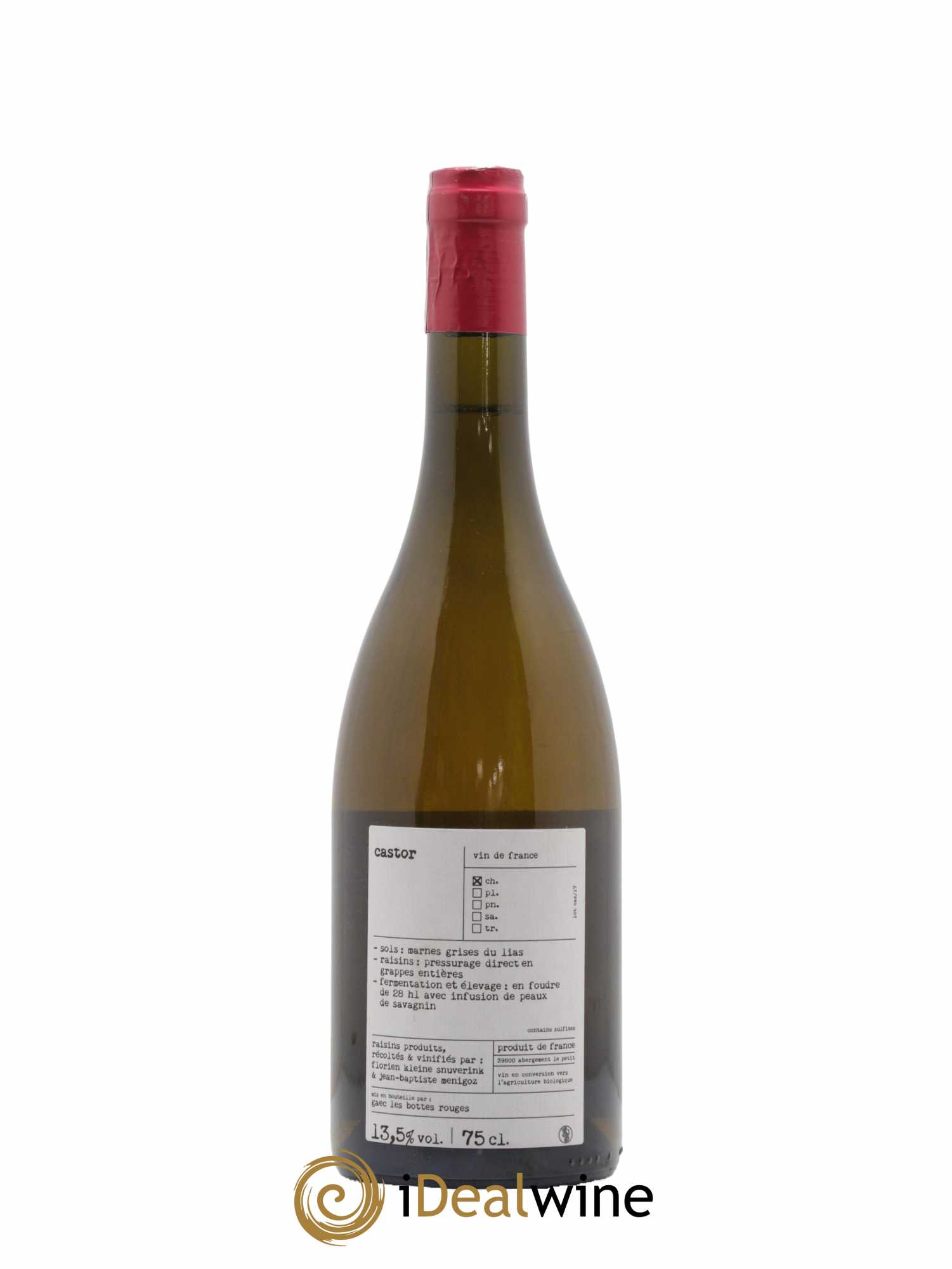 Vin de France Castor Les Bottes Rouges 2017 - Posten von 1 Flasche - 1