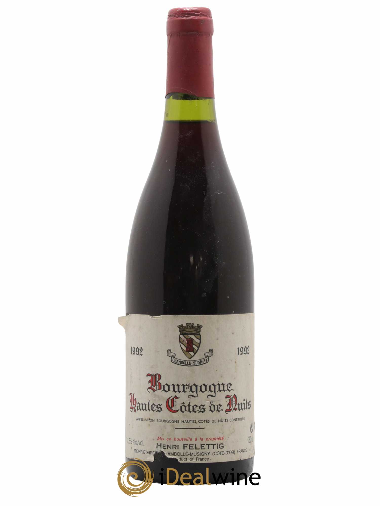 Hautes-Côtes de Nuits Domaine Felettig 1992 - Lot de 1 bouteille - 0