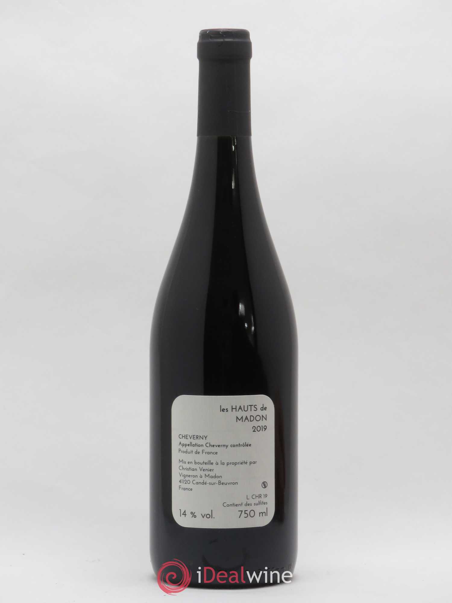 Cheverny Christian Venier Hauts de Madon 2019 - Posten von 1 Flasche - 1