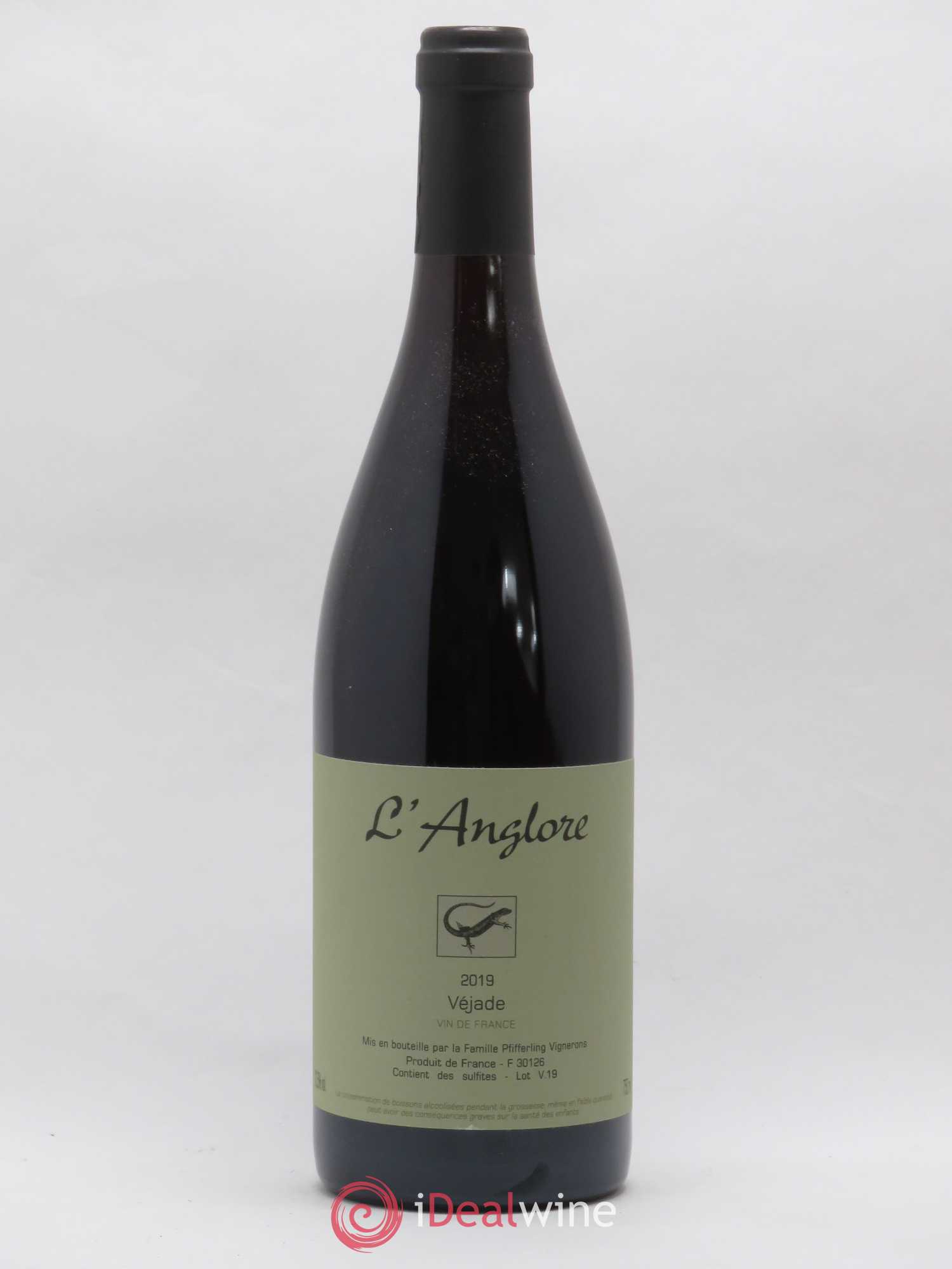 Vin de France Véjade L'Anglore 2019 - Lot de 1 bouteille - 0