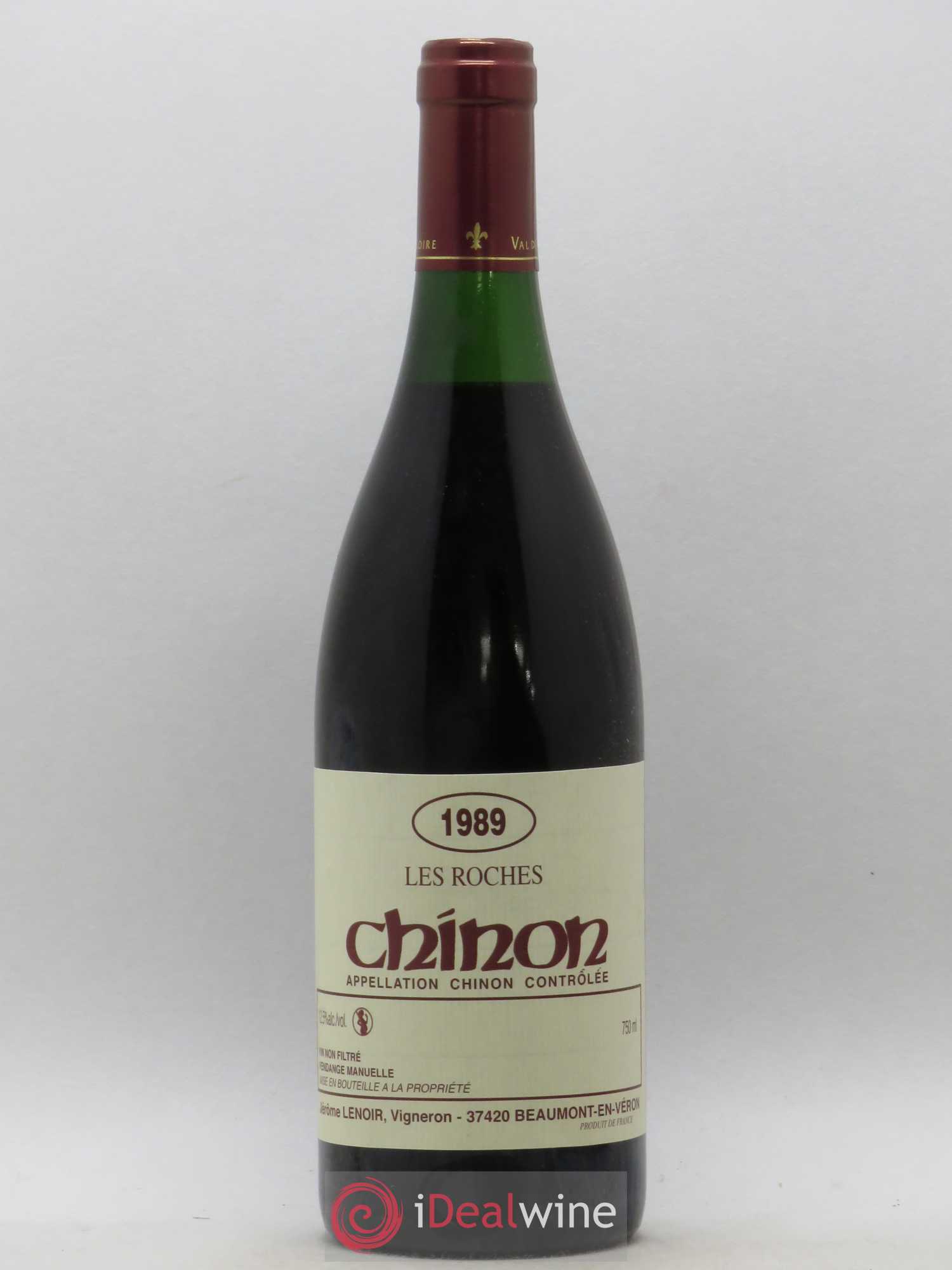 Chinon Les Roches Lenoir (Domaine) 1989 - Lot de 1 bouteille - 0