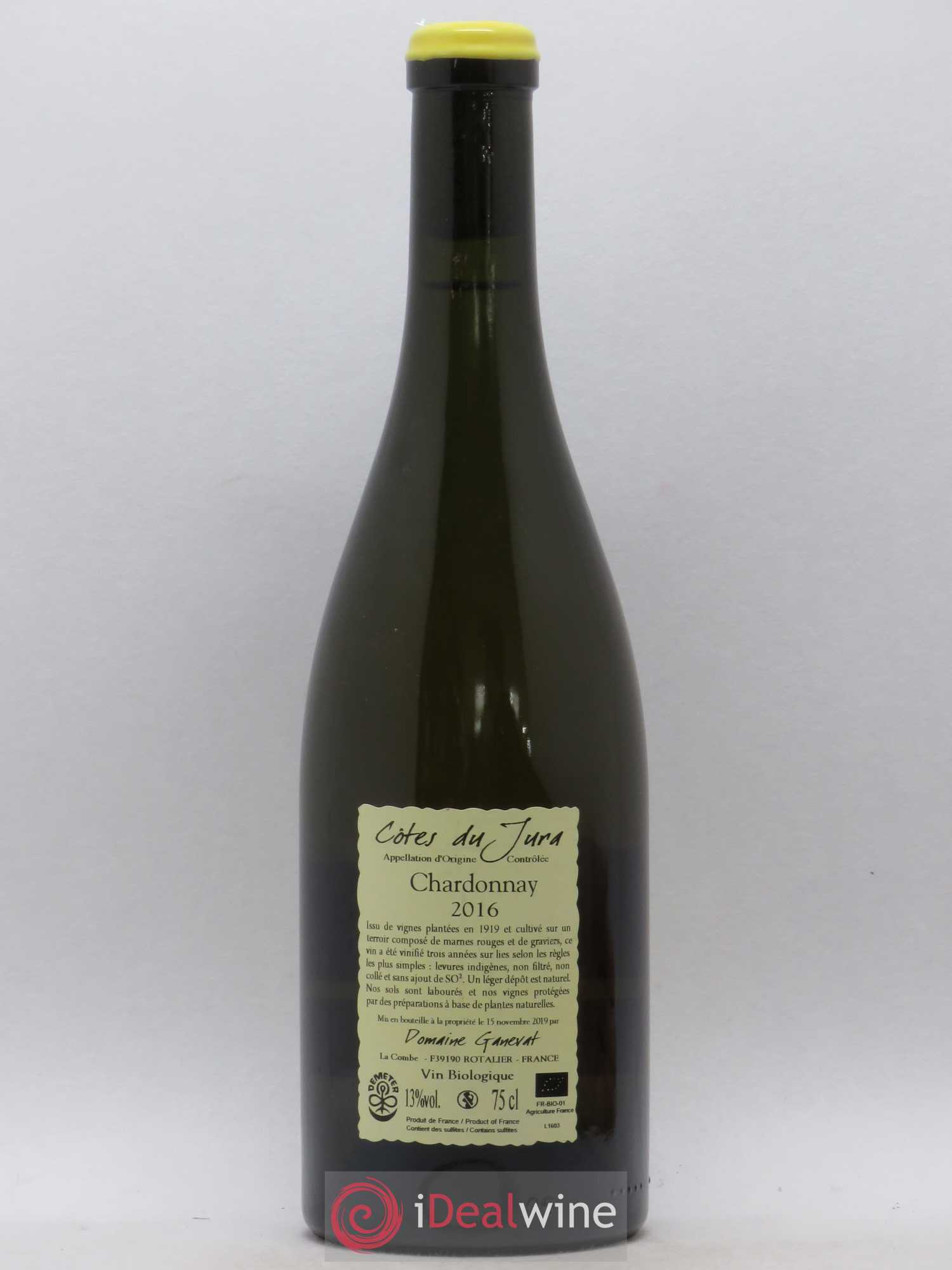 Côtes du Jura Les Grands Teppes Vieilles Vignes Jean-François Ganevat (Domaine) 2016 - Lot de 1 bouteille - 1