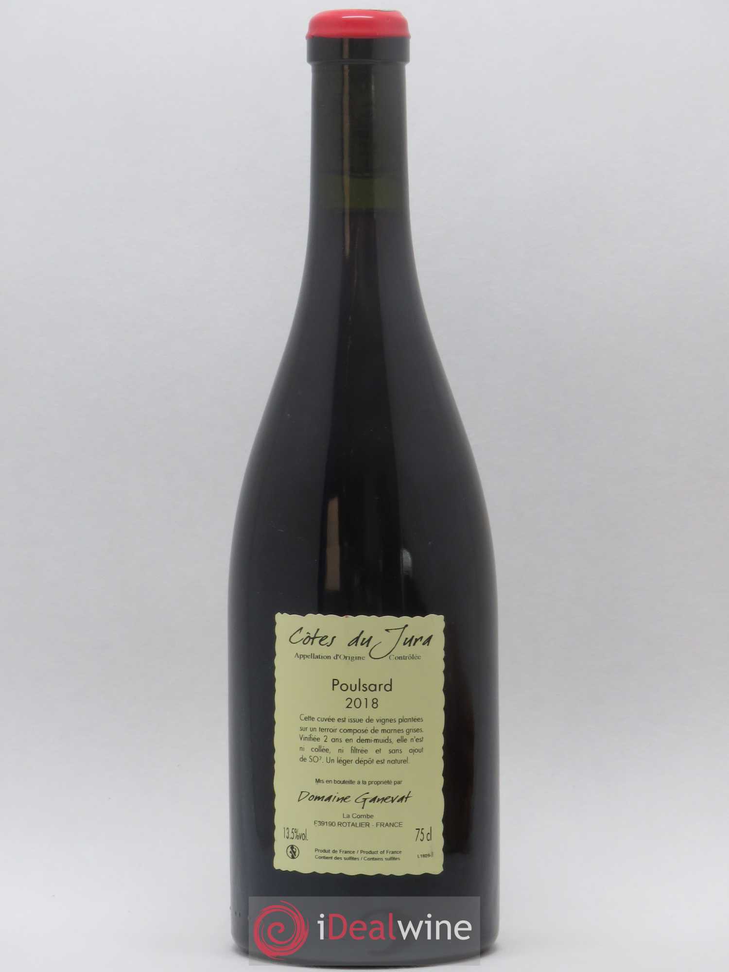Côtes du Jura Les Chalasses Vieilles Vignes Poulsard Jean-François Ganevat (Domaine) 2018 - Lot de 1 bouteille - 1