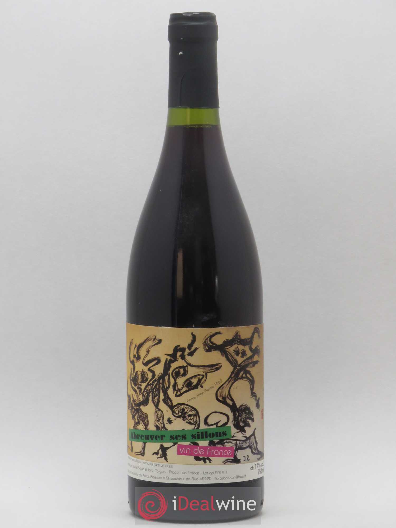 Vin de France Abreuver ses sillons Daniel Sage 2018 - Lot de 1 bouteille - 0