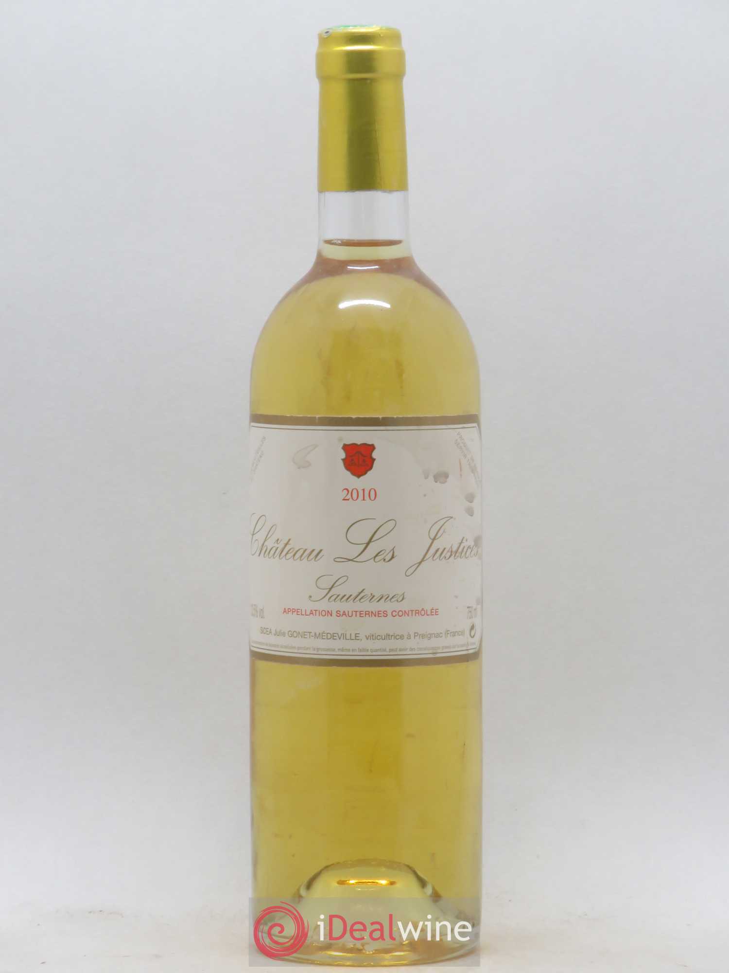 Château les Justices Cru Bourgeois 2010 - Lotto di 1 bottiglia - 0
