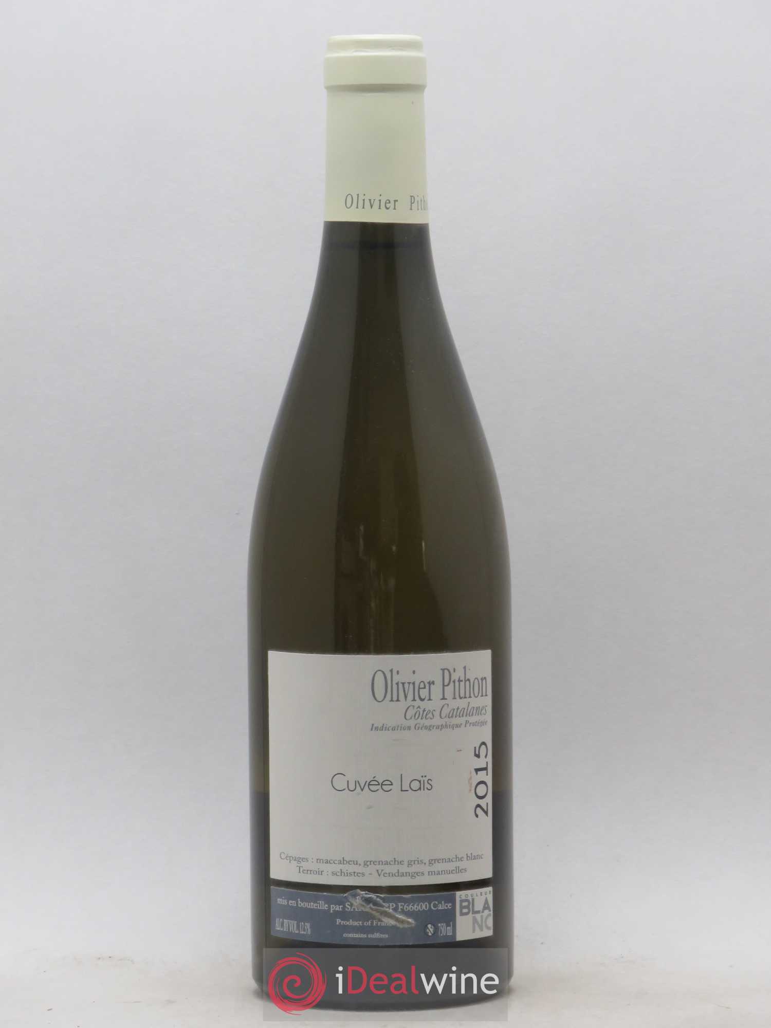 Côtes du Roussillon Olivier Pithon Laïs 2015 - Lot de 1 bouteille - 0
