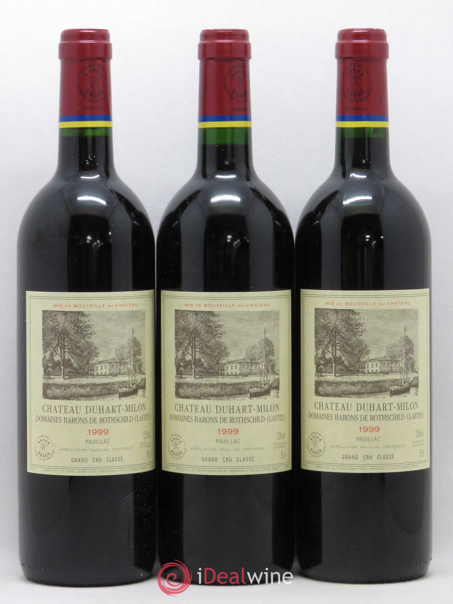 Château Duhart-Milon 4ème Grand Cru Classé 1999 - Lot de 12 bouteilles - 3