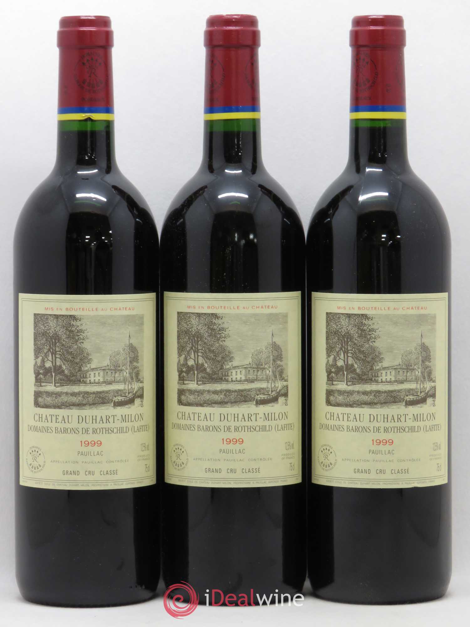 Château Duhart-Milon 4ème Grand Cru Classé 1999 - Lot de 12 bouteilles - 4