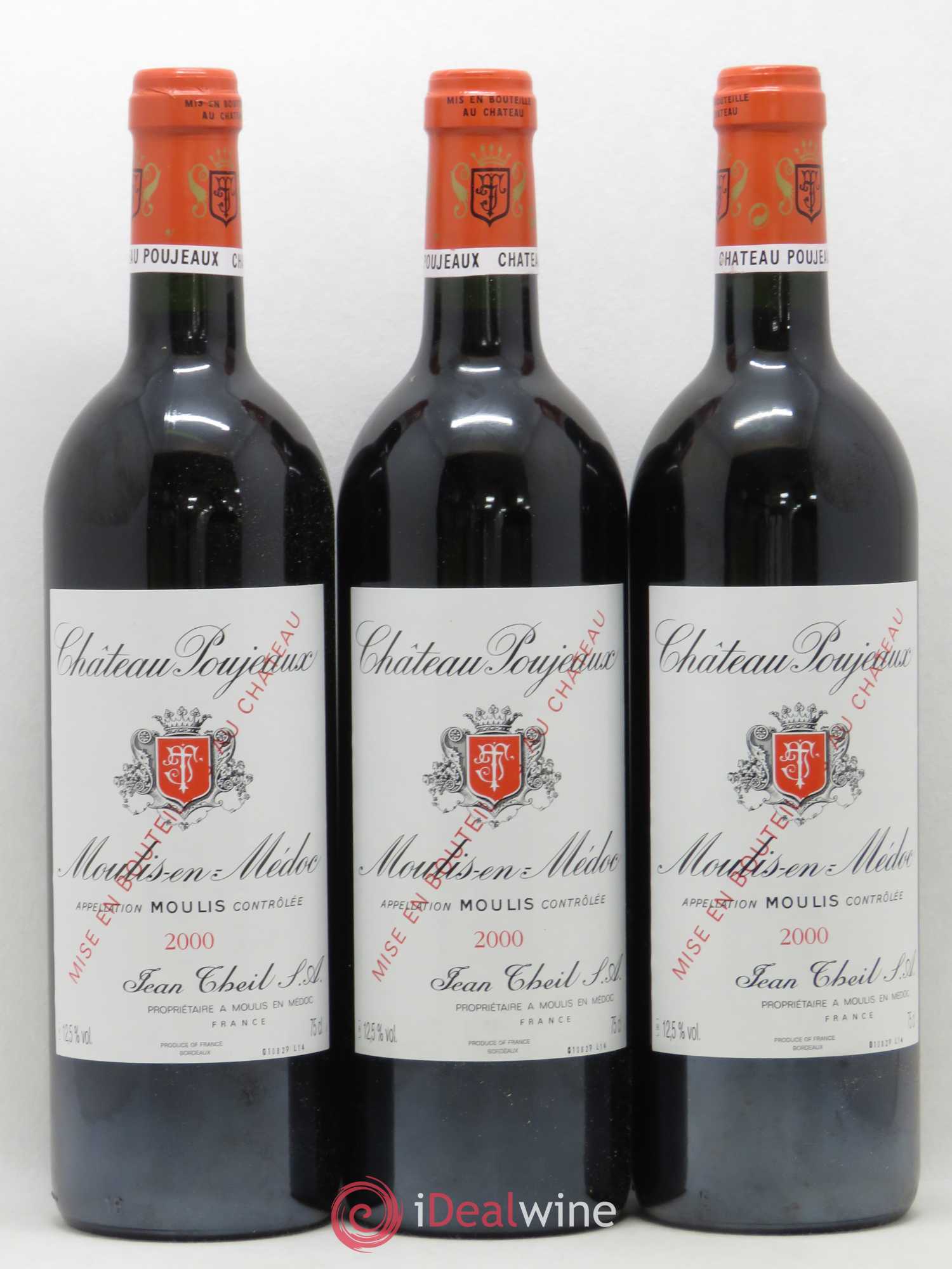 Château Poujeaux 2000 - Lot de 12 bouteilles - 3
