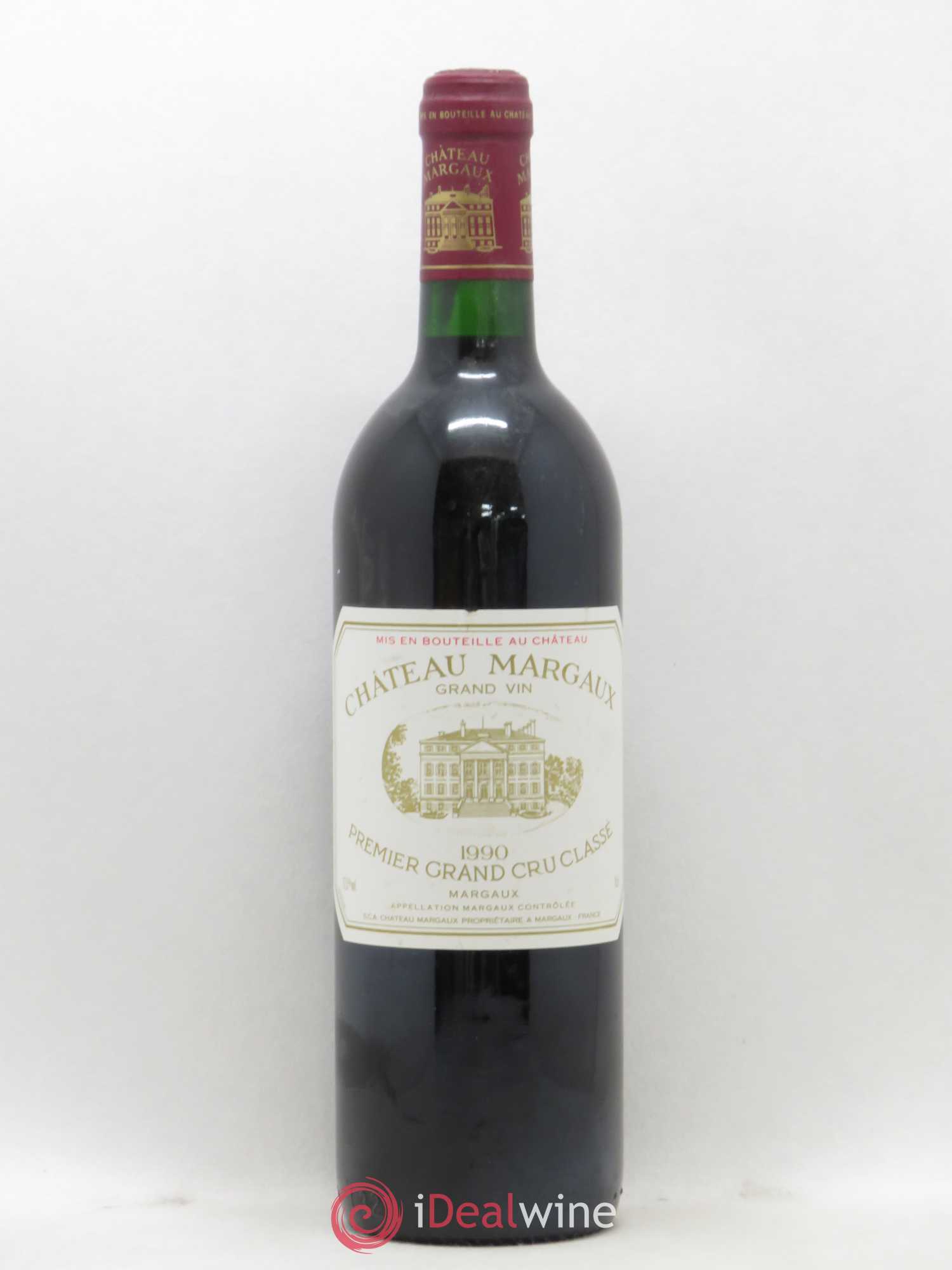 Château Margaux 1er Grand Cru Classé 1990 - Lot de 1 bouteille - 0