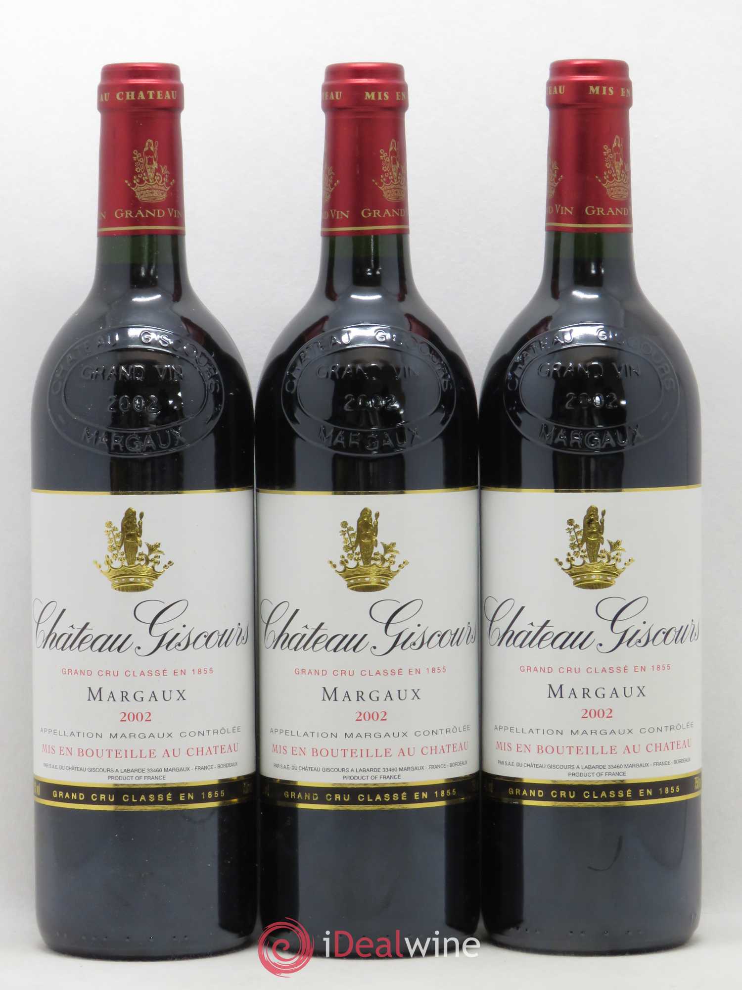 Château Giscours 3ème Grand Cru Classé 2002 - Lot de 12 bouteilles - 1
