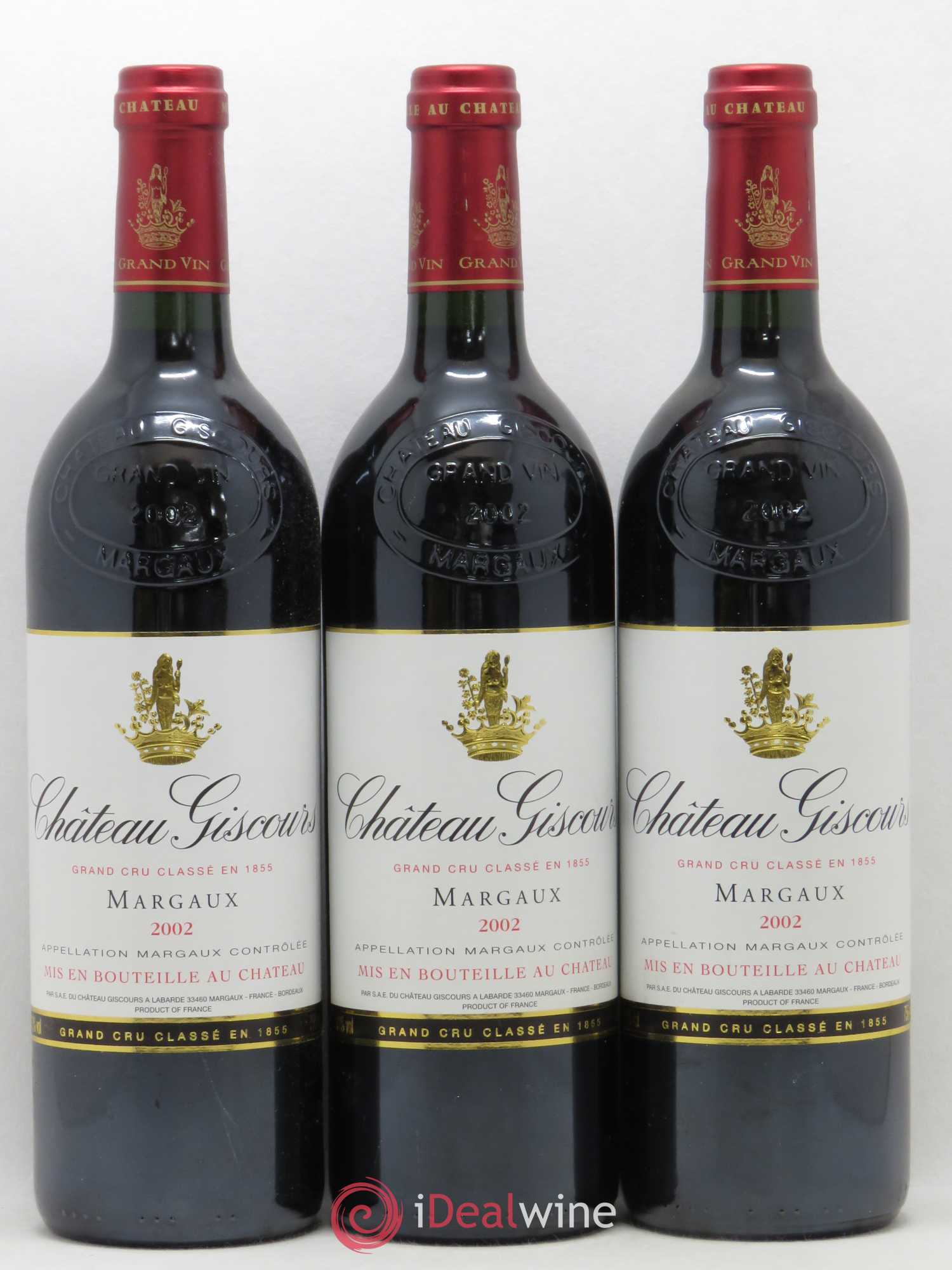 Château Giscours 3ème Grand Cru Classé 2002 - Lot de 12 bouteilles - 2