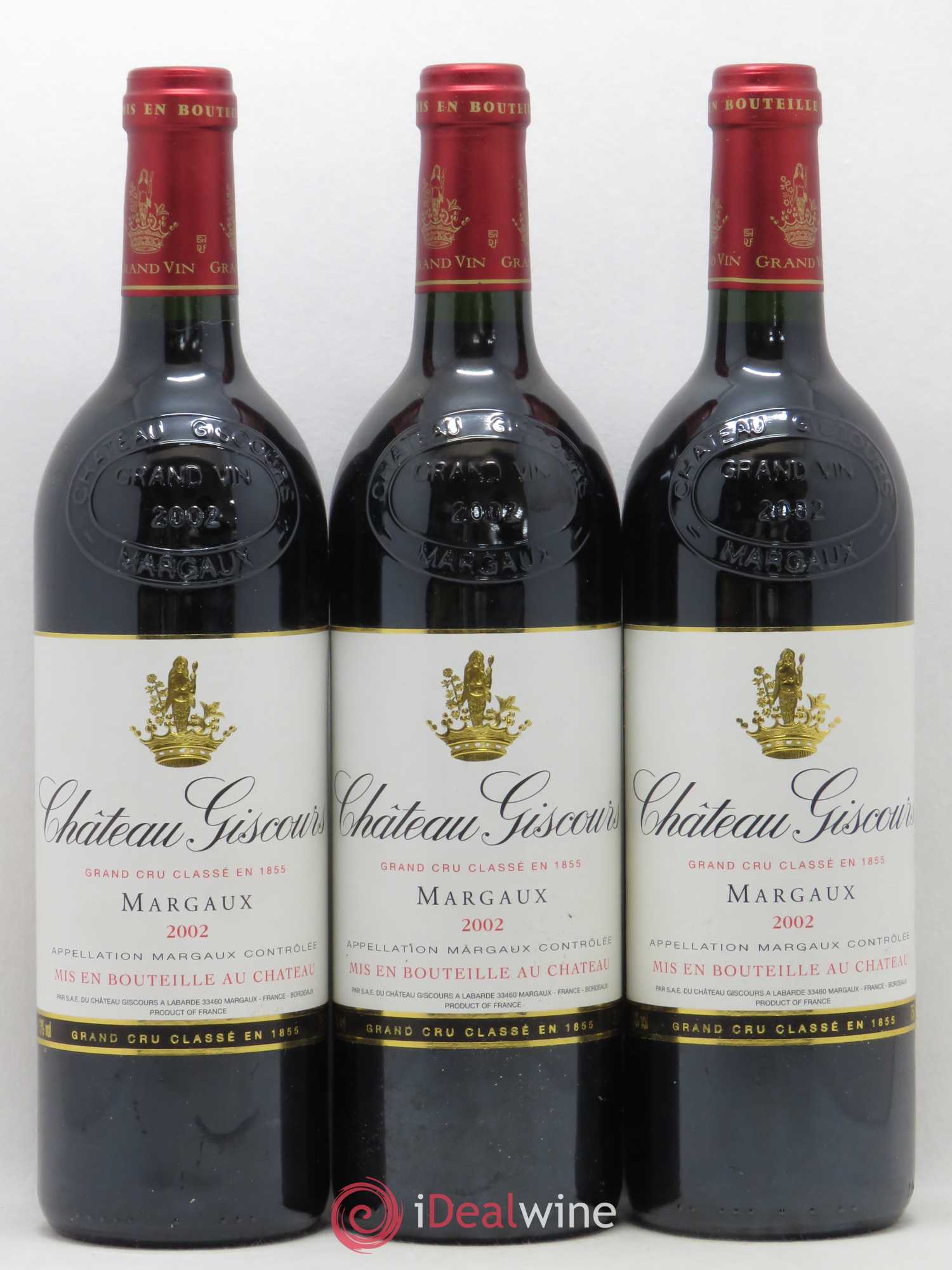 Château Giscours 3ème Grand Cru Classé 2002 - Lot de 12 bouteilles - 3
