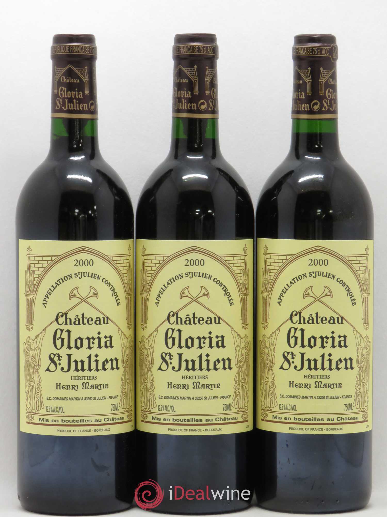 Château Gloria 2000 - Lot de 12 bouteilles - 3